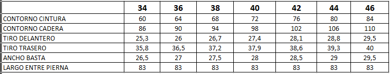 WIDE LEG  BOLS. PARCHE CONFORT Negro-4