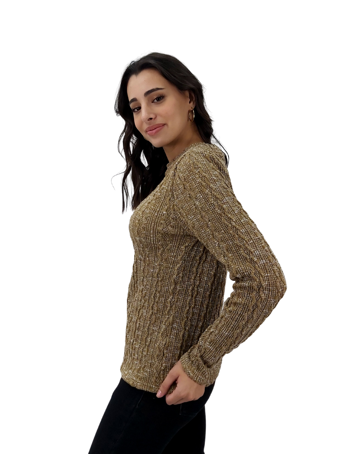 Sweater Texturizado Beige-1
