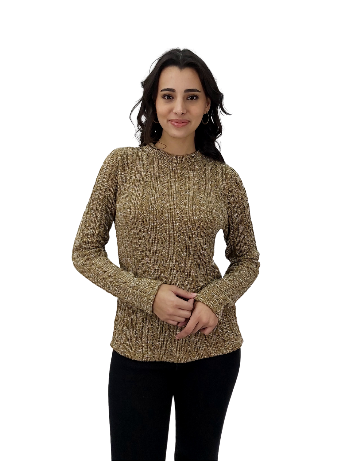Sweater Texturizado Beige-0