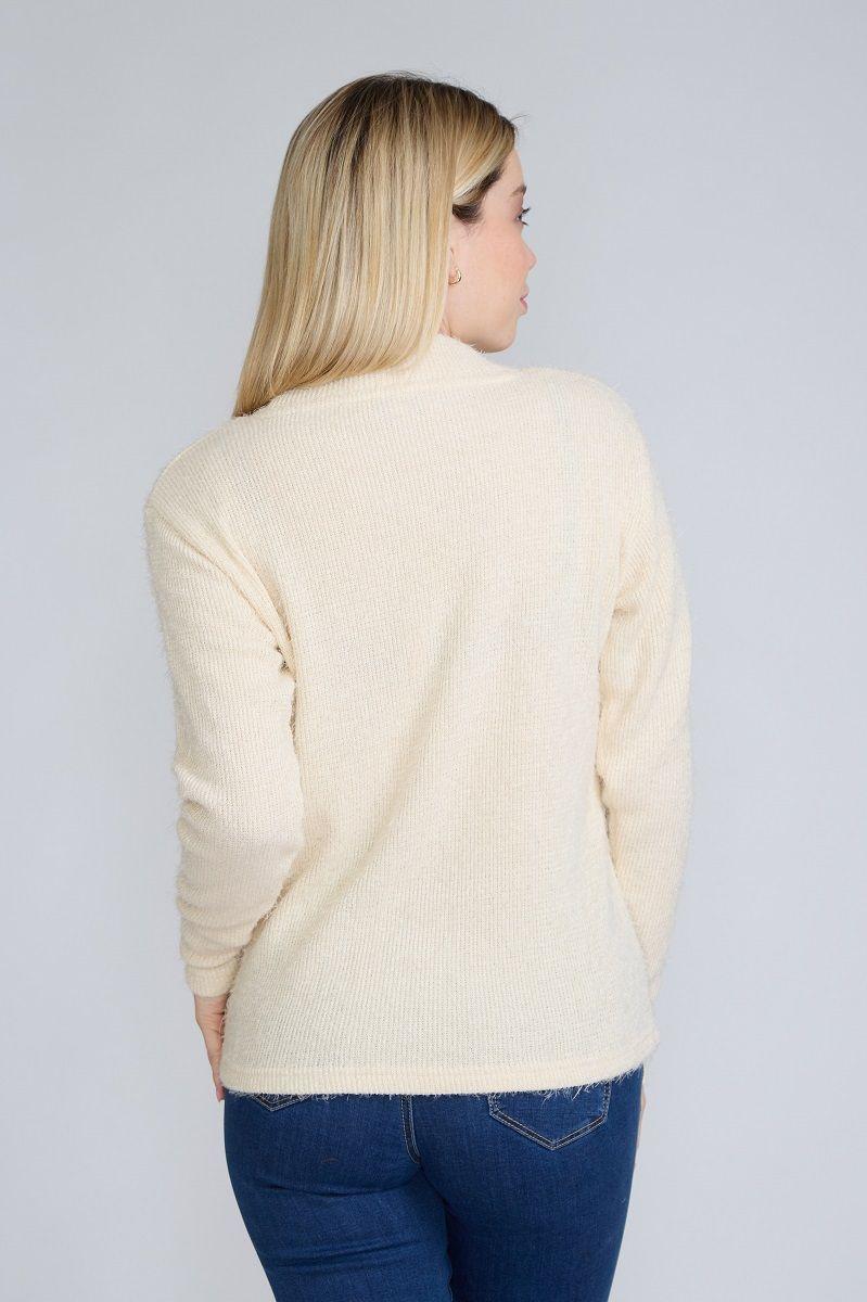 Sweater Peludo Crudo Tentation  -2