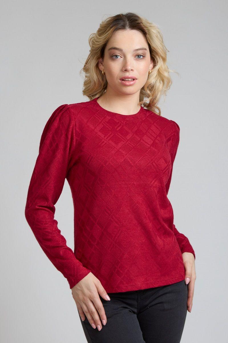 Sweater Jacquard Burdeo Tentation-0