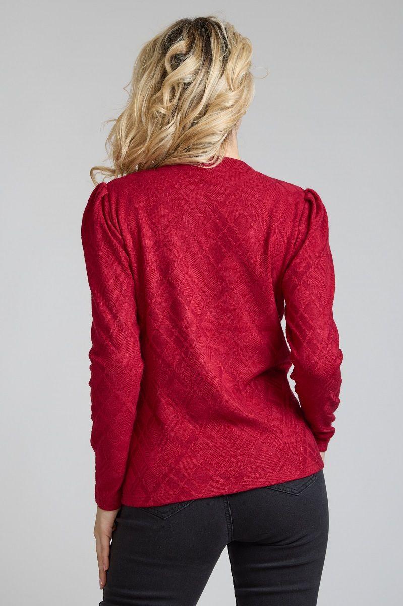 Sweater Jacquard Burdeo Tentation-2