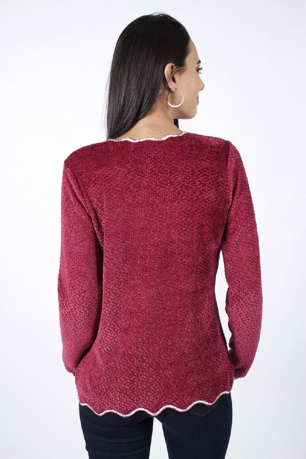 Sweater chanel burdeo-2