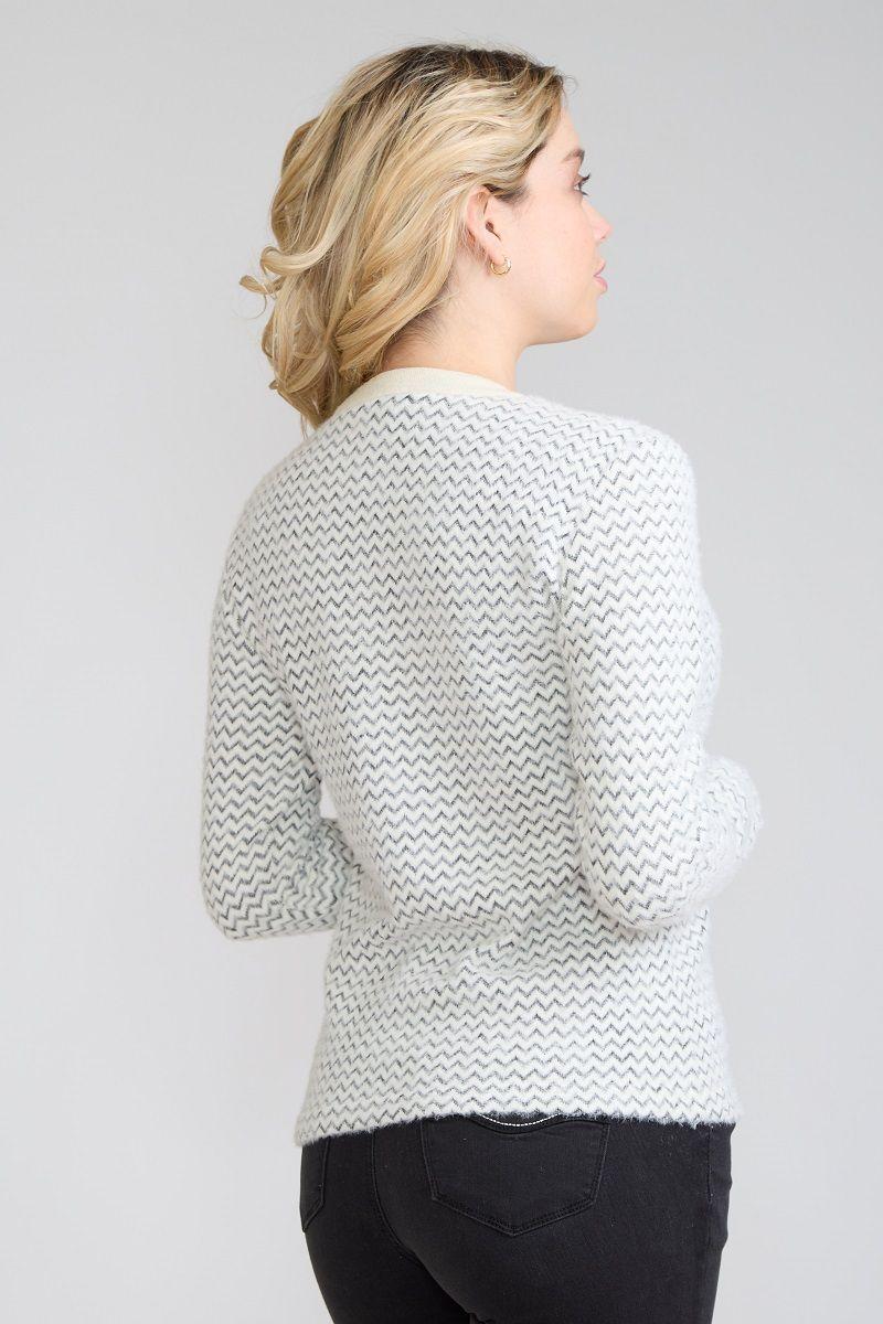 Sweater Angora Bicolor Crudo Tentation-2