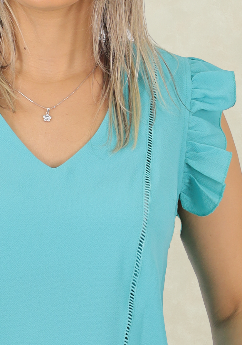 Bluson Vuelo Manga Verde-2