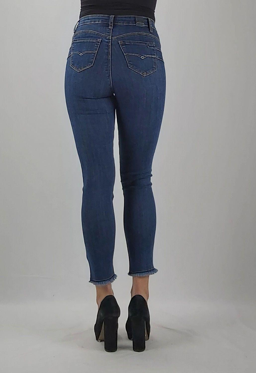 Jeans pitillo printer tiro alto push up-2
