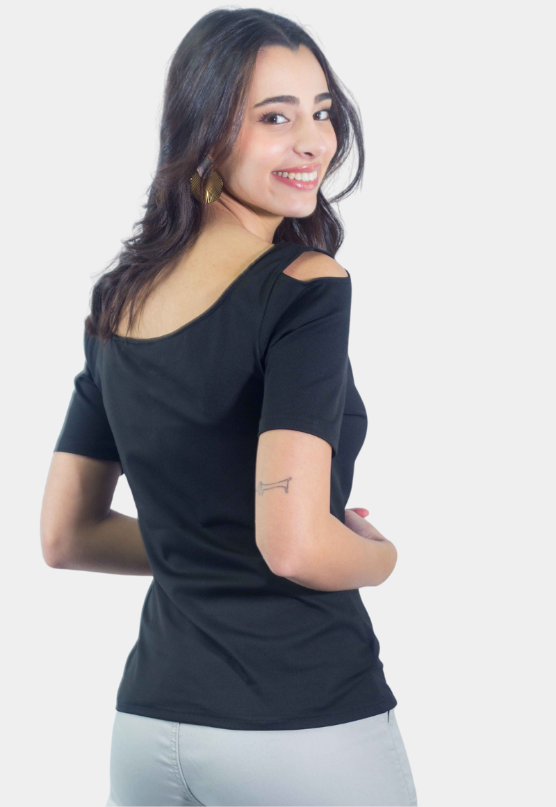 Top Poliamida M/C  Black Tentation -2