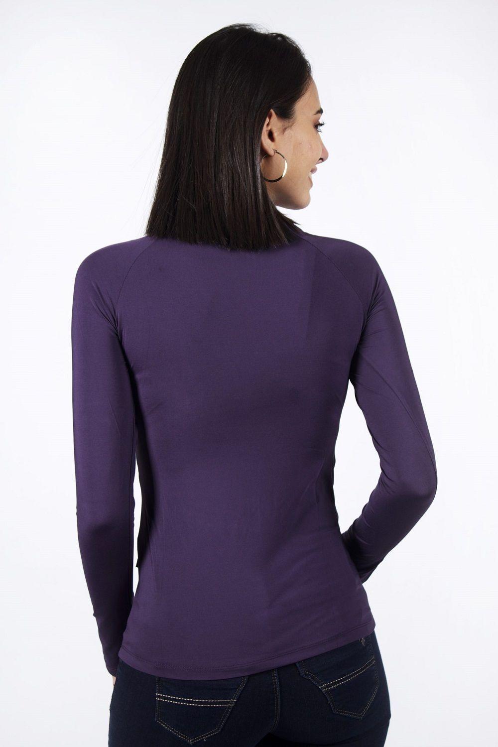 Polera cruzada anillo uva-2