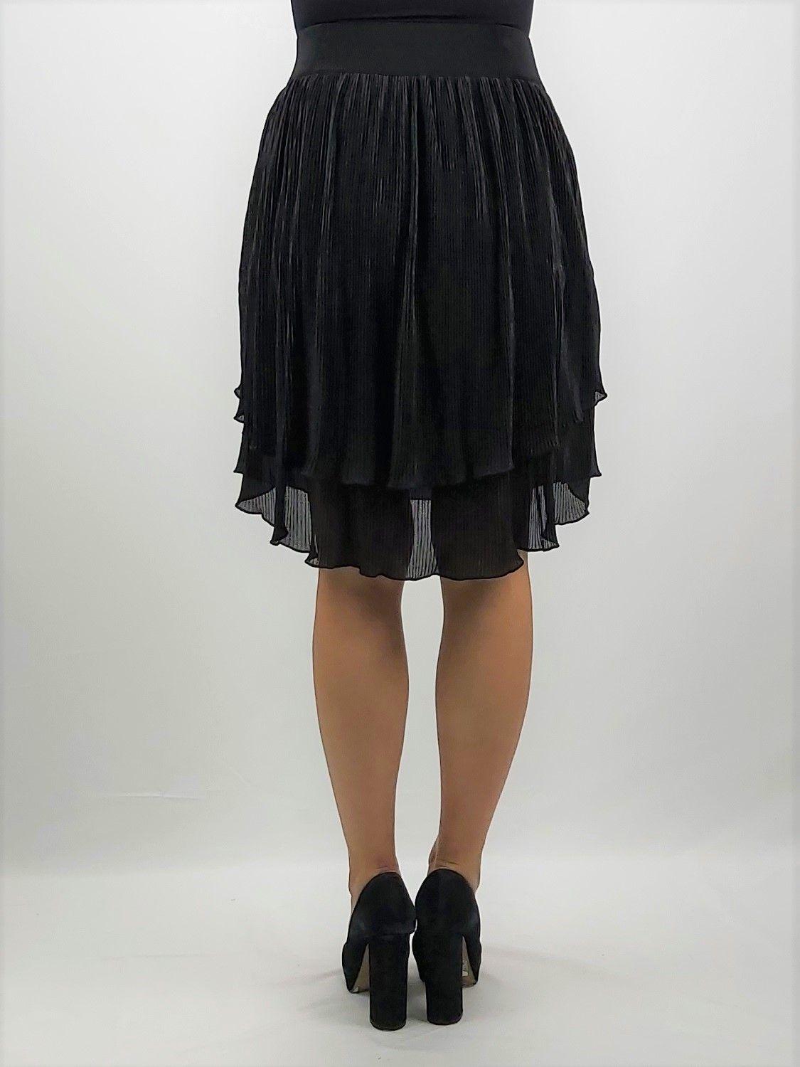 Falda chiffon cintura -2