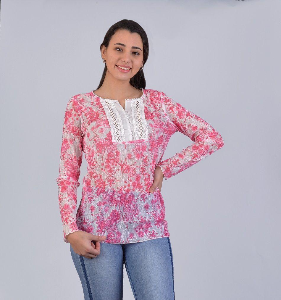 Polera coral-0
