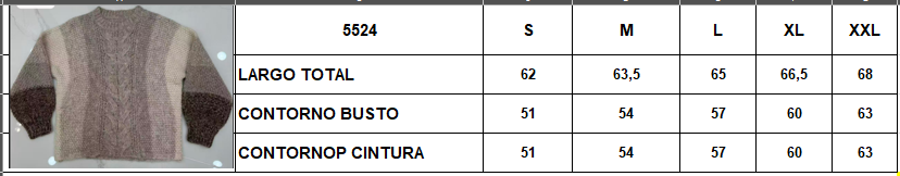 SWEATER OVERSIZE TRENZA POLIAMIDA-3