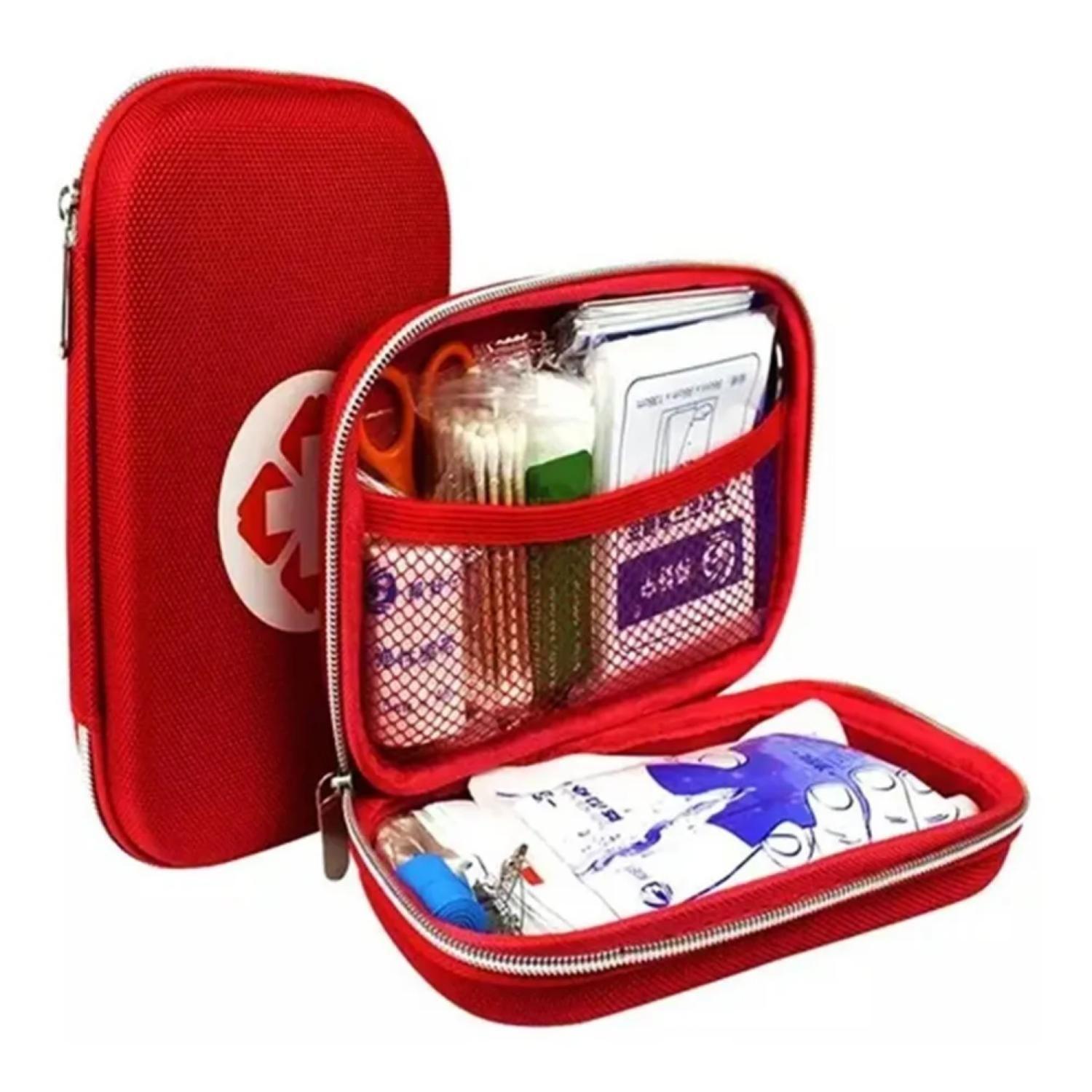 Botiquín de Emergencia Primeros Auxilios Camping con Manta Termica-0