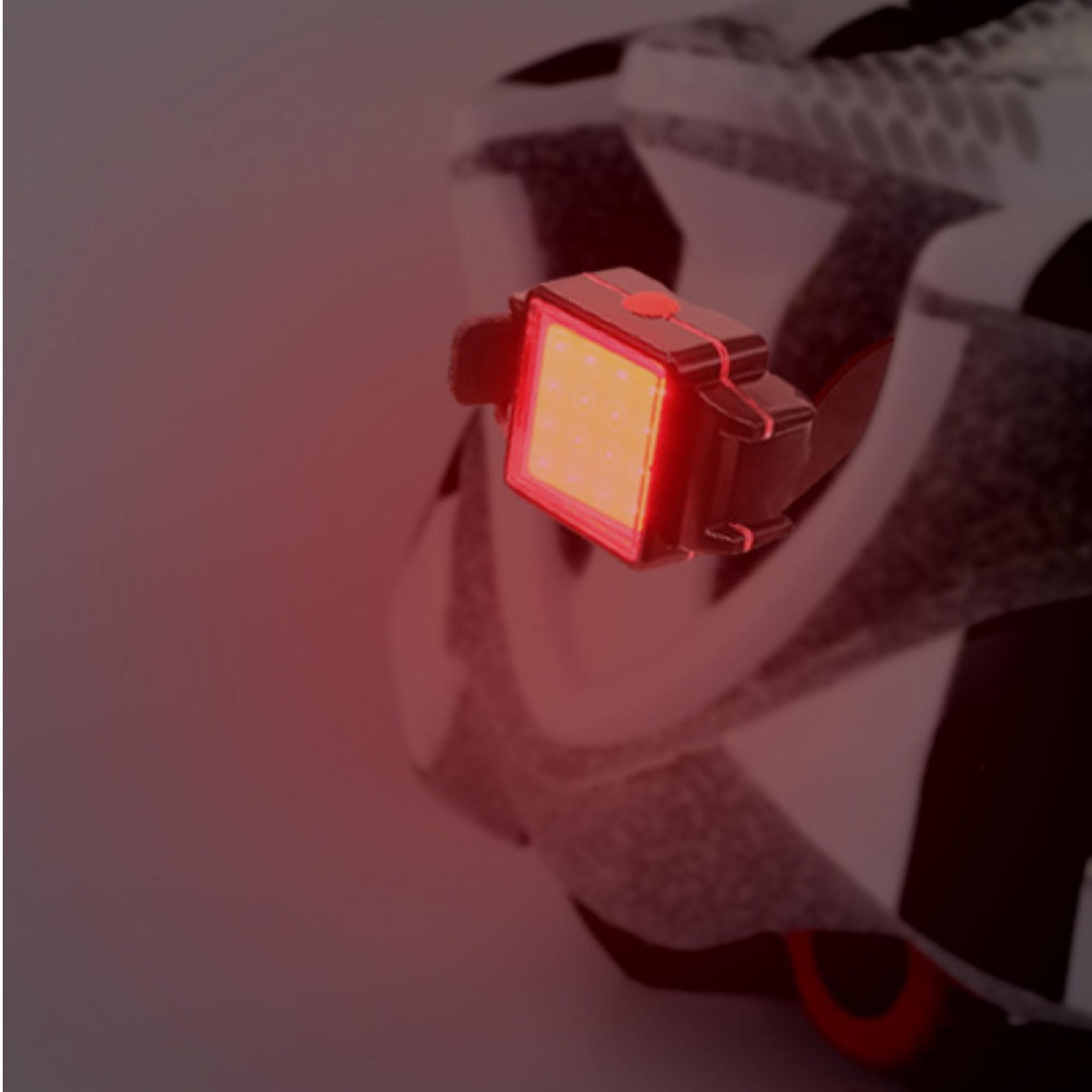 Luz Para Bicicleta  Casco  Scooter - Resistente al Agua-4