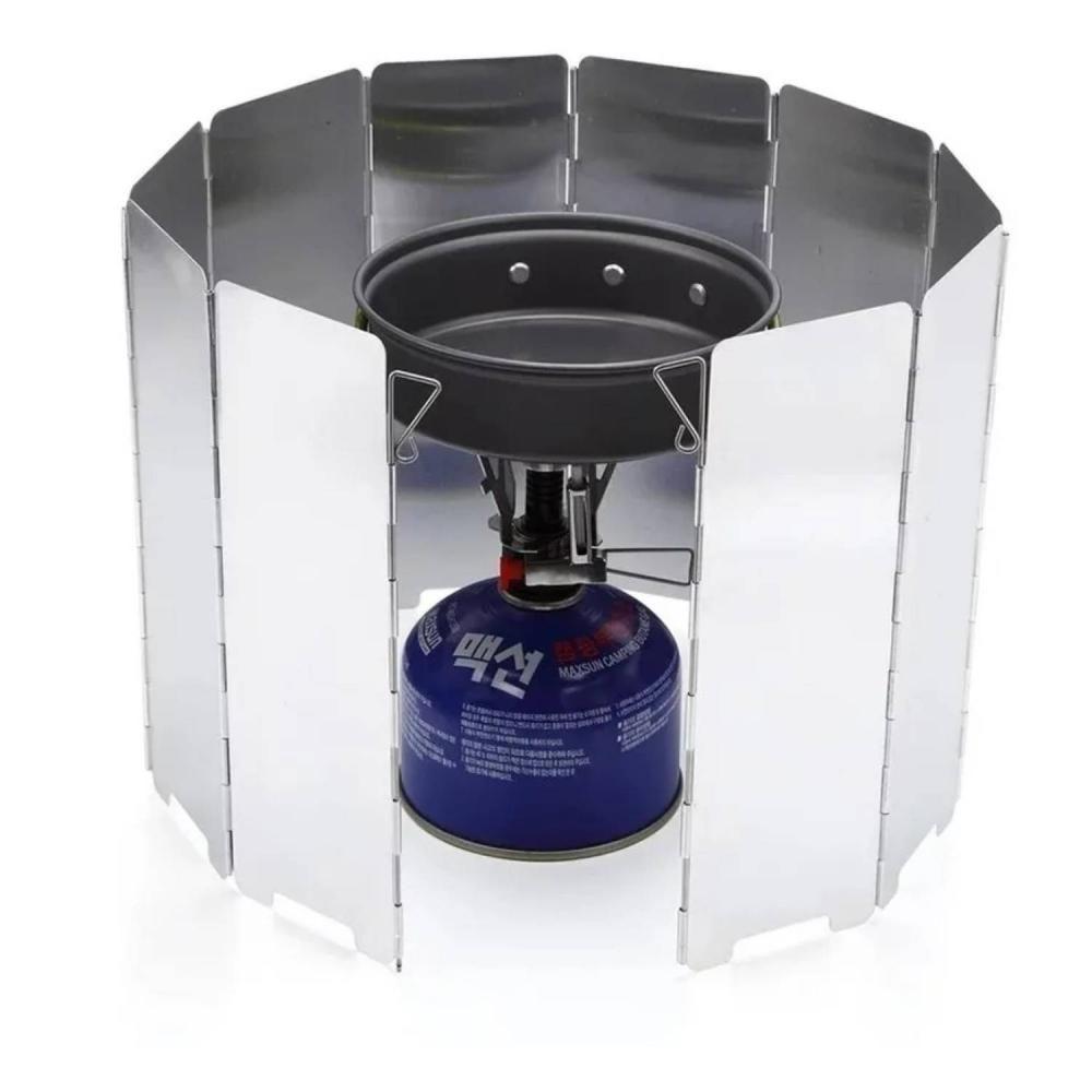 Paraviento Cortaviento Para Cocinilla Camping-2