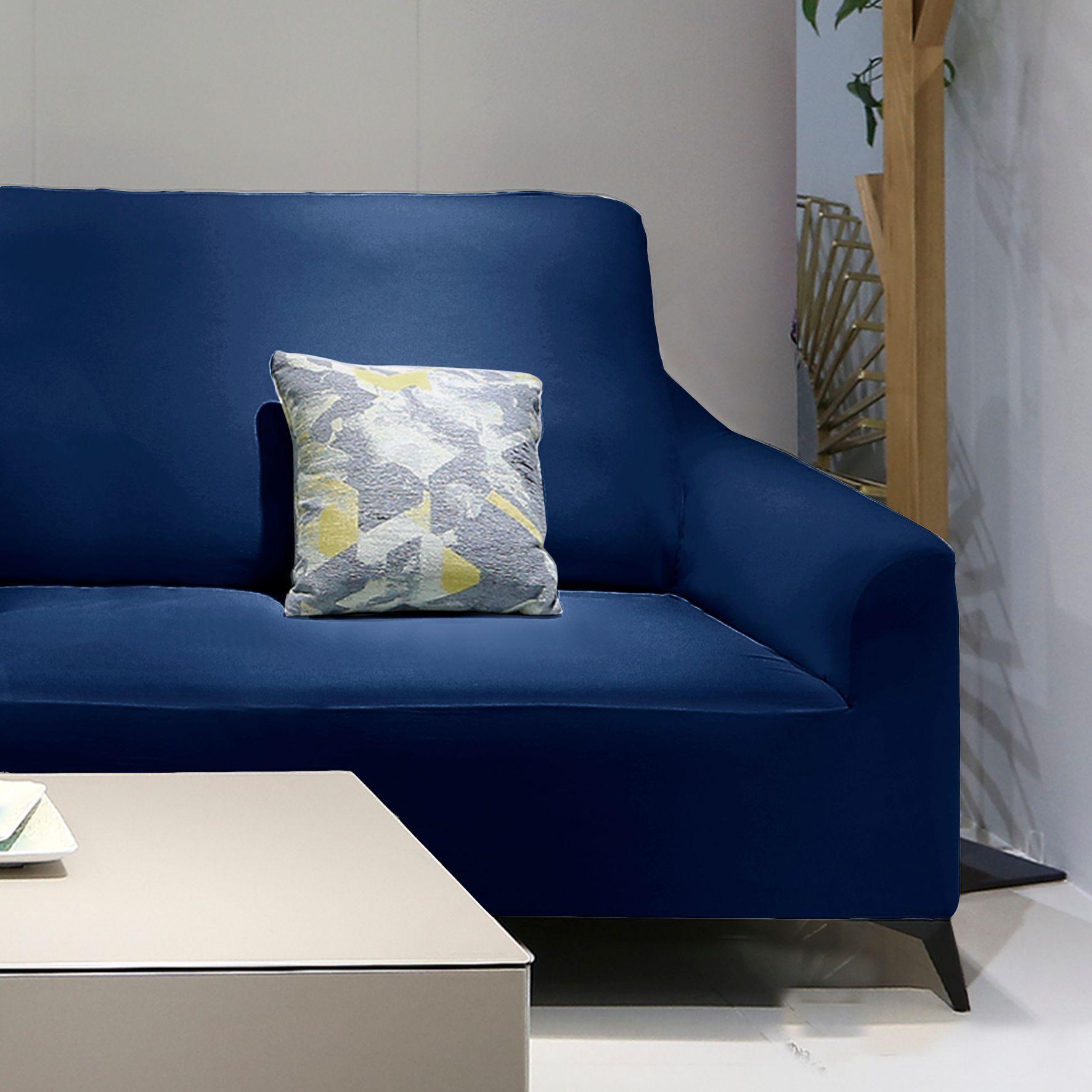 Funda Para Sofa Forma en L Marino-2