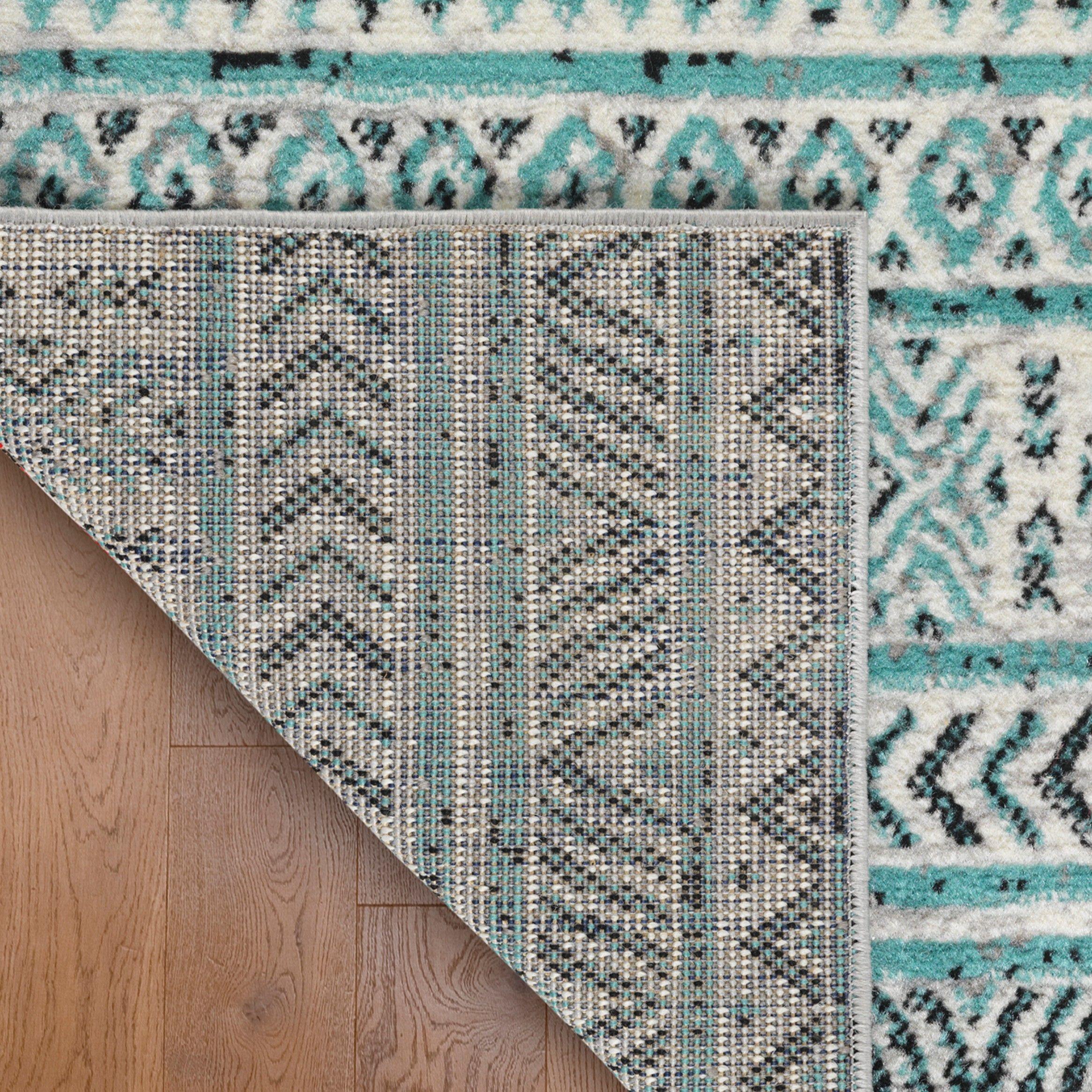 Alfombra Arizona 531 Azul 123 X 185 cm-3