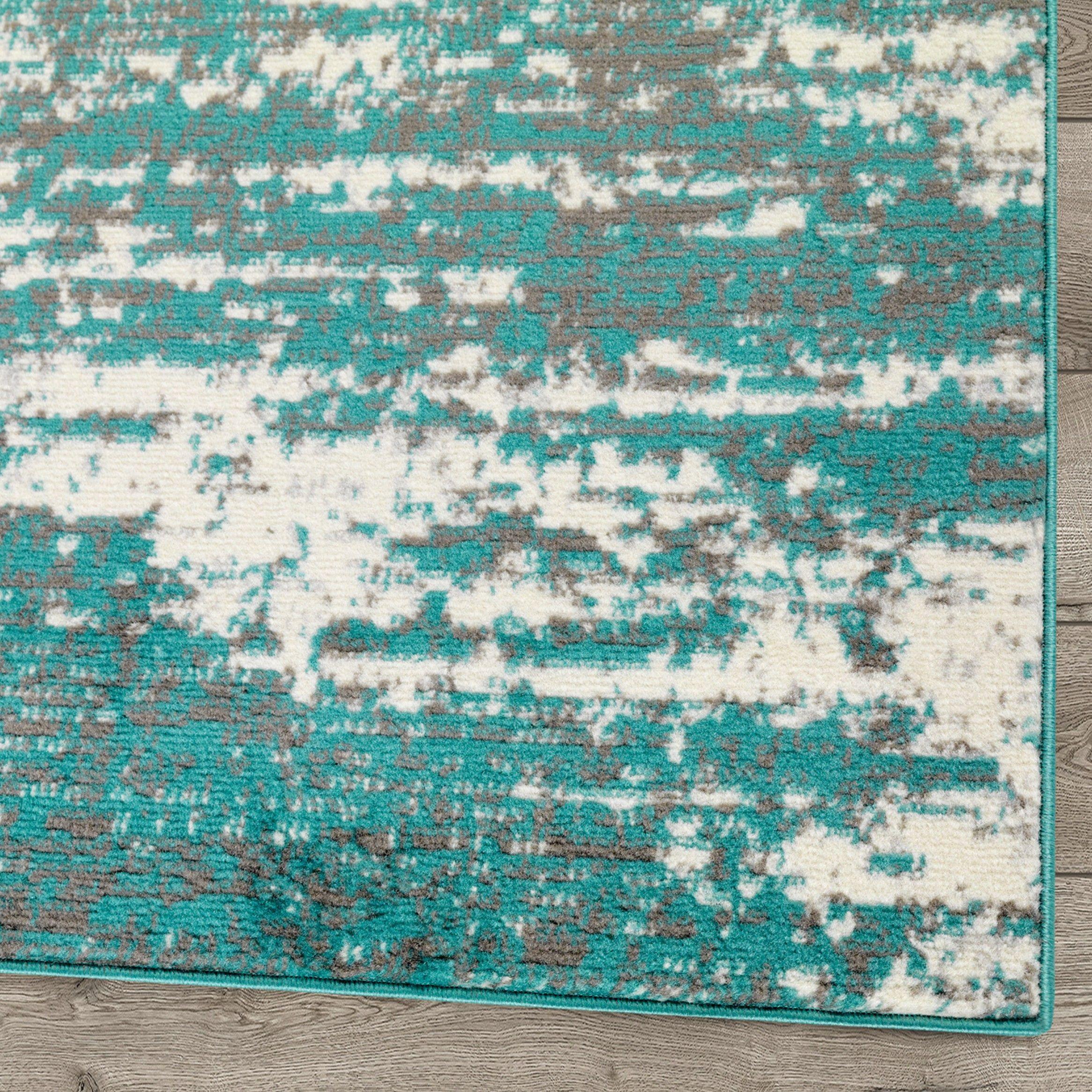 Alfombras Pasillo Arizona 530 Azul 61 X 213 cm-4