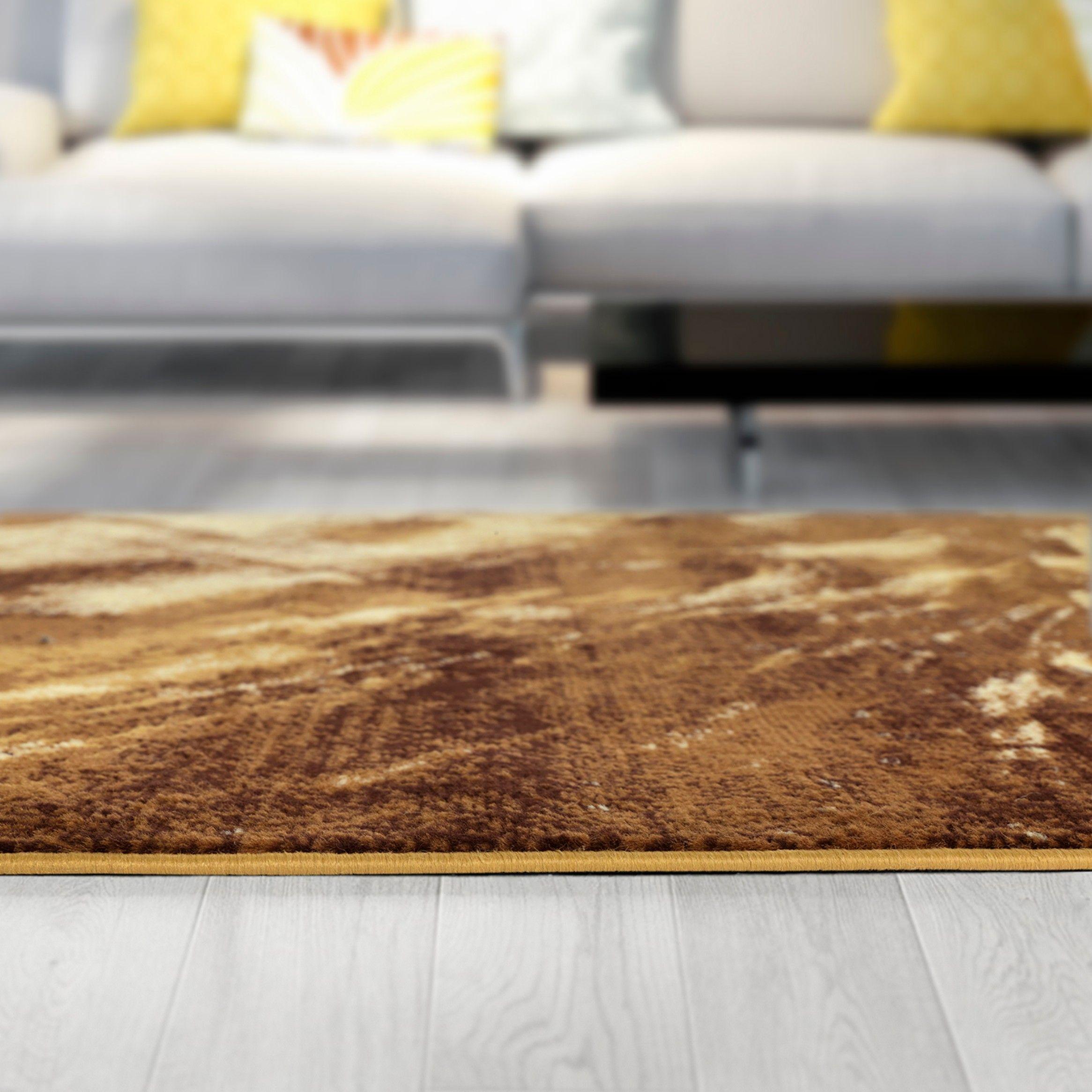 Alfombra Arizona 528 Café 123 X 185 cm-5