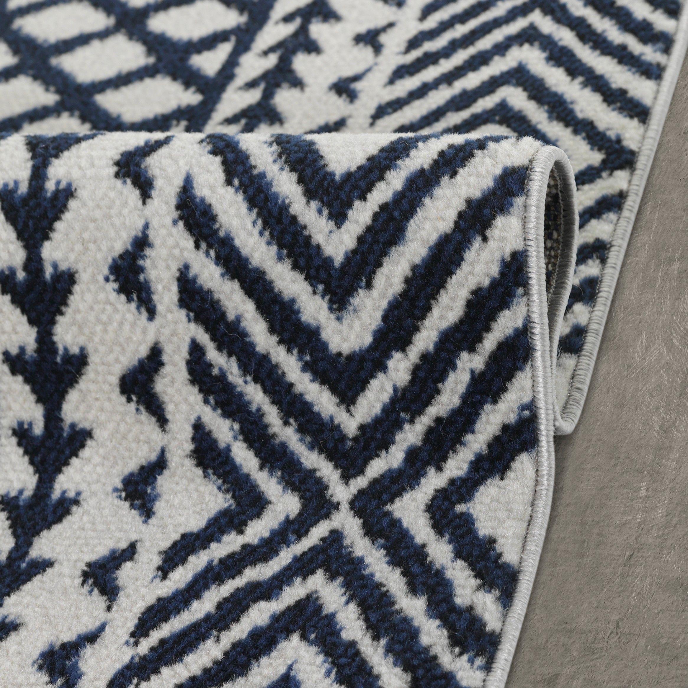 Alfombra Arizona 529 Azul Marino 153 X 213 cm-2