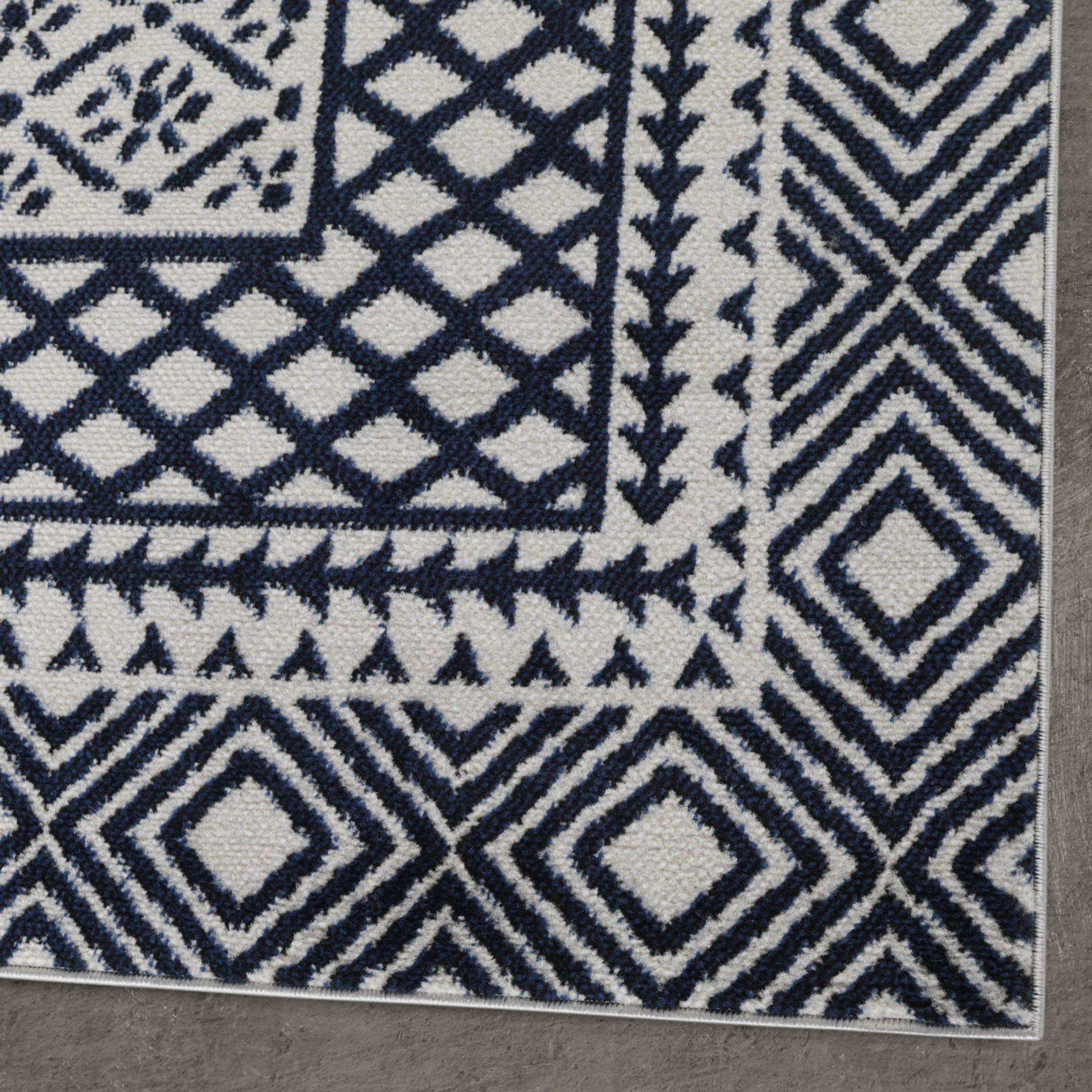 Alfombra Arizona 529 Azul Marino 153 X 213 cm-4