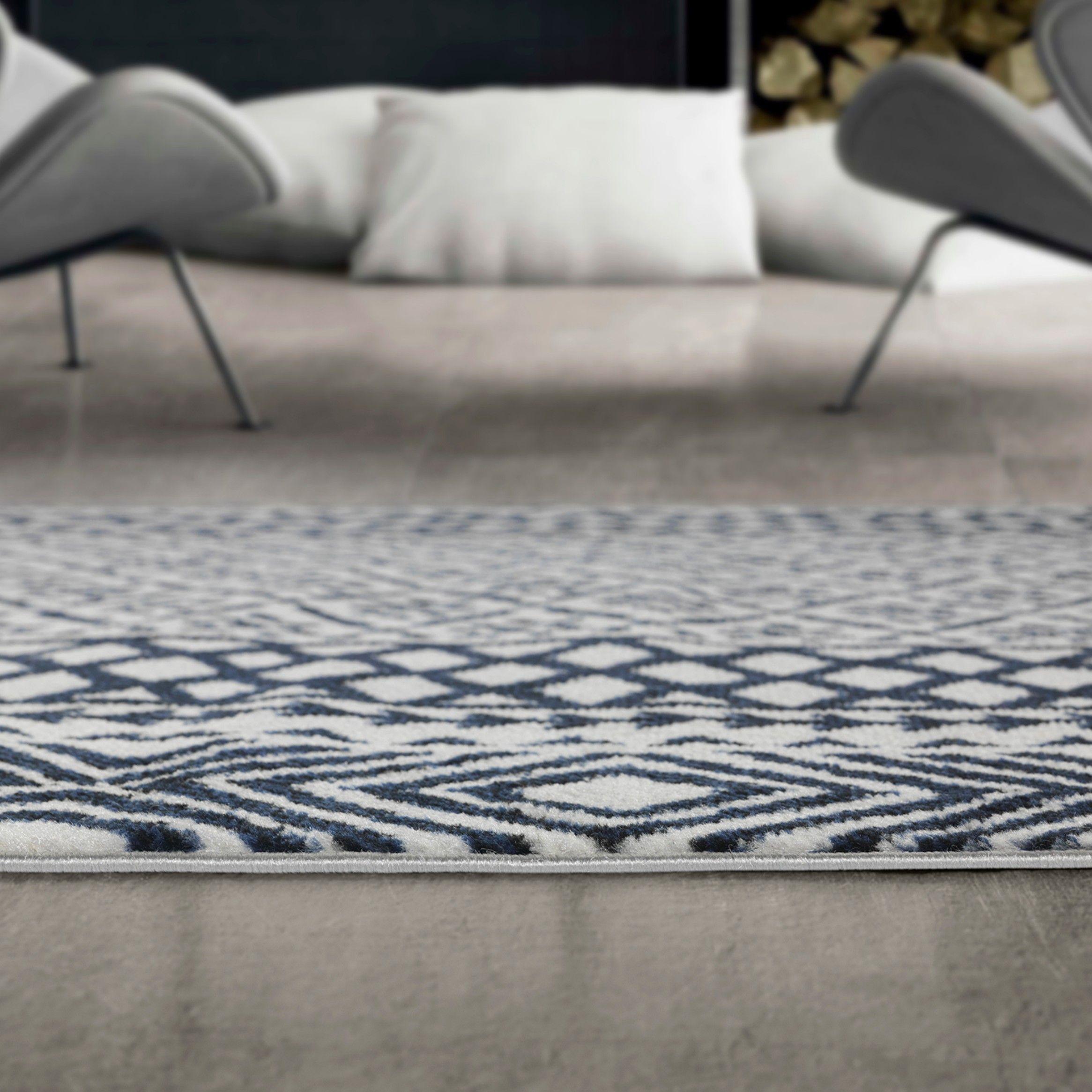 Alfombra Arizona 529 Azul Marino 153 X 213 cm-5