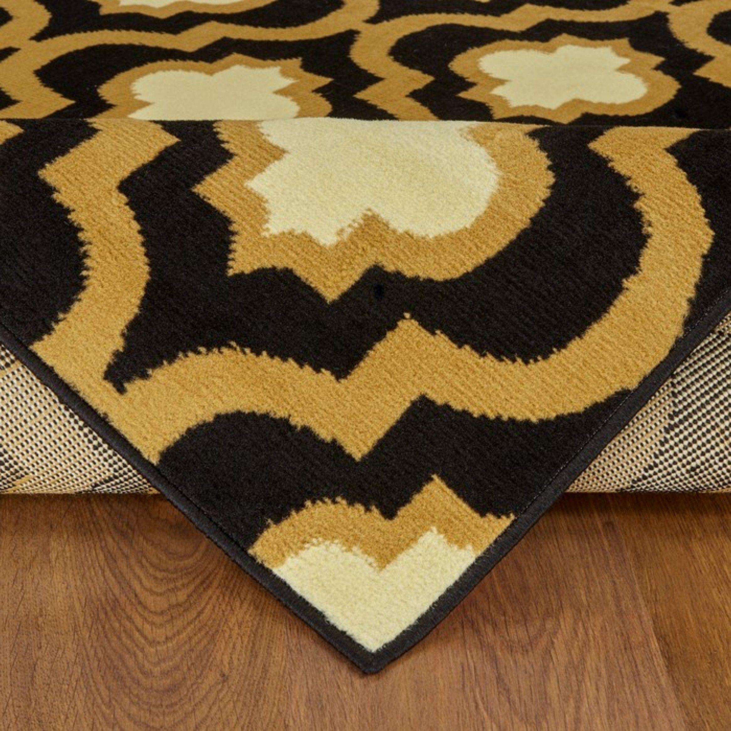 Alfombra Kashan King 505 Negra 244 x 305 cm-3