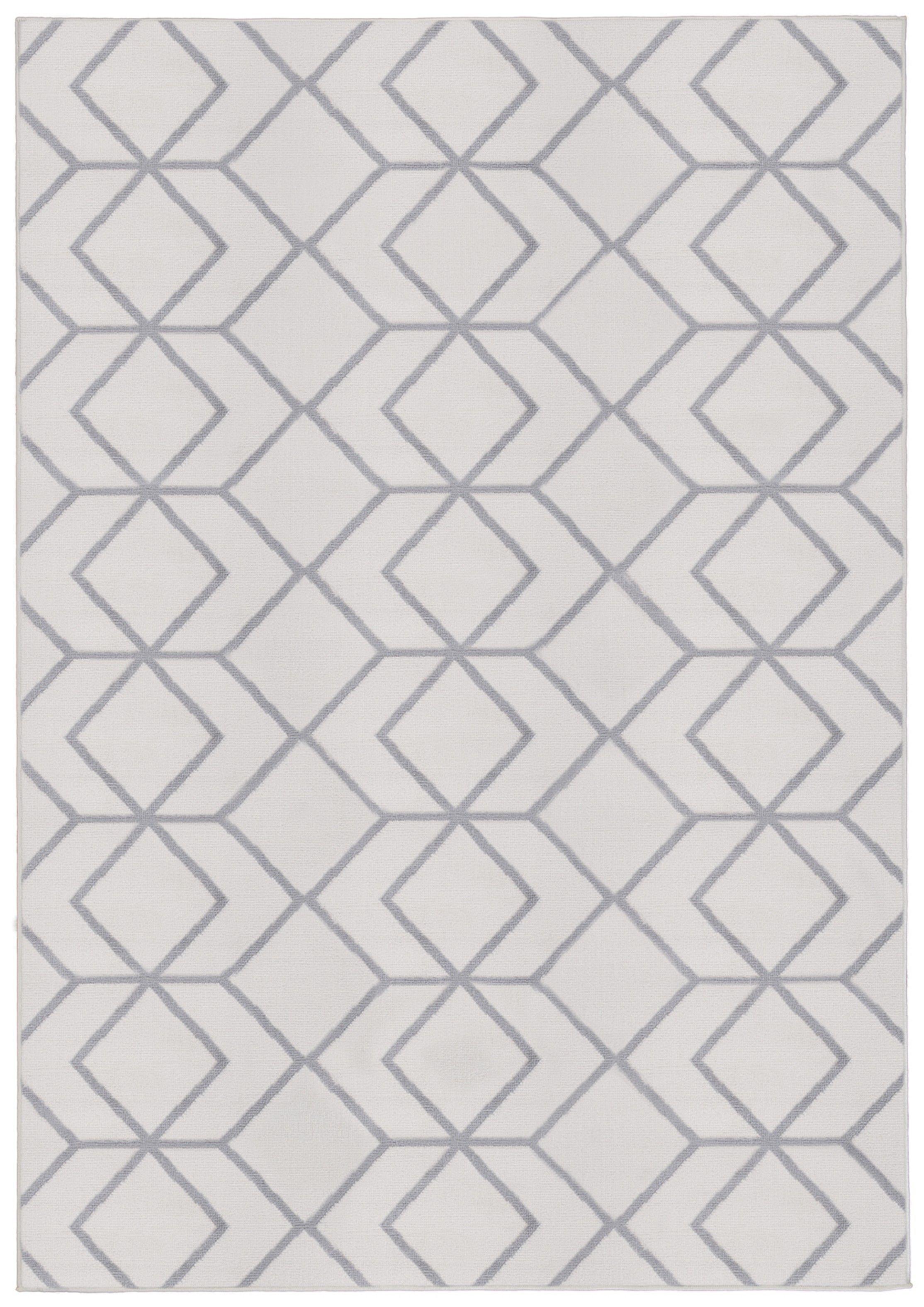 Alfombra Kashan King Blanca 153 x 213 cm-0