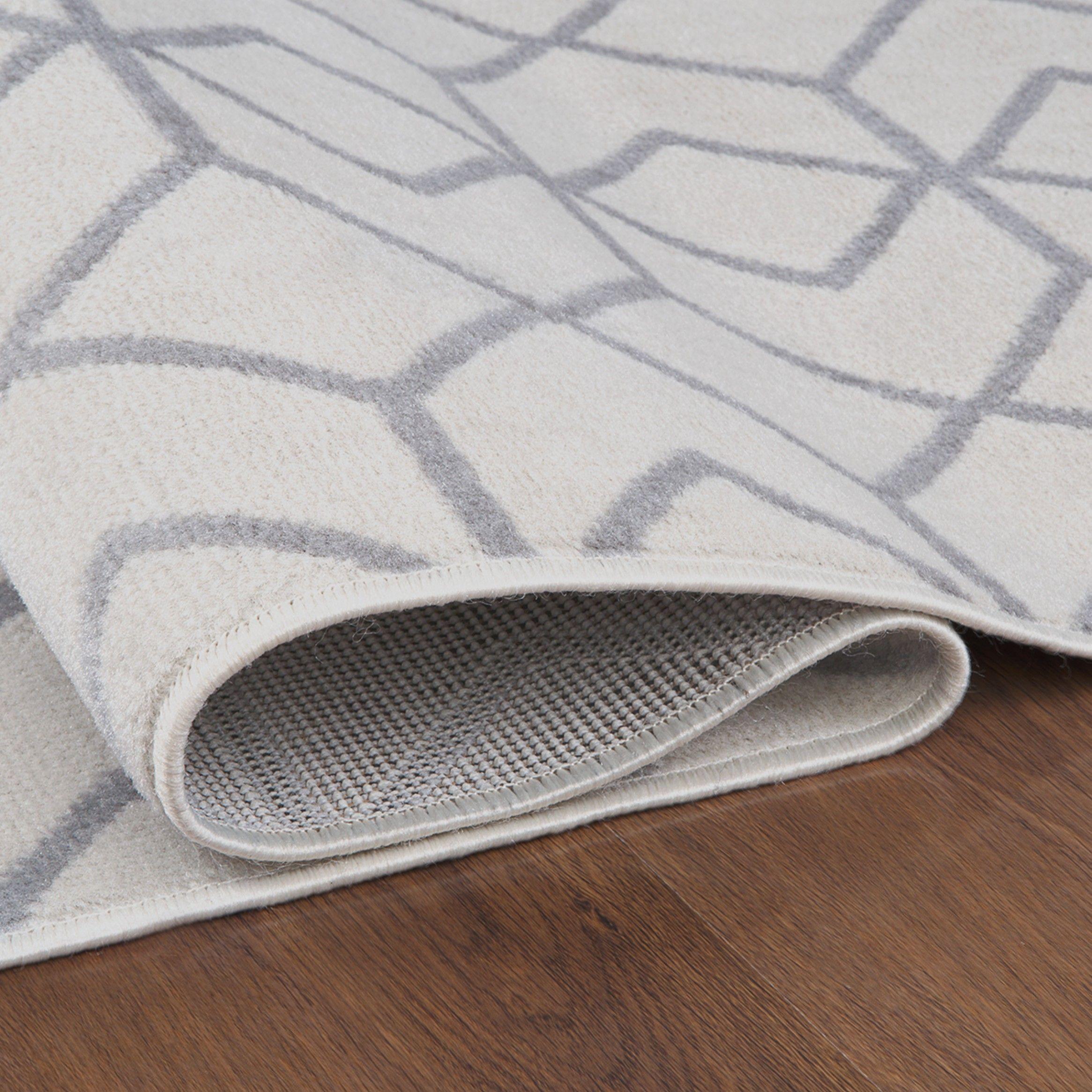 Alfombra Kashan King Blanca 153 x 213 cm-2