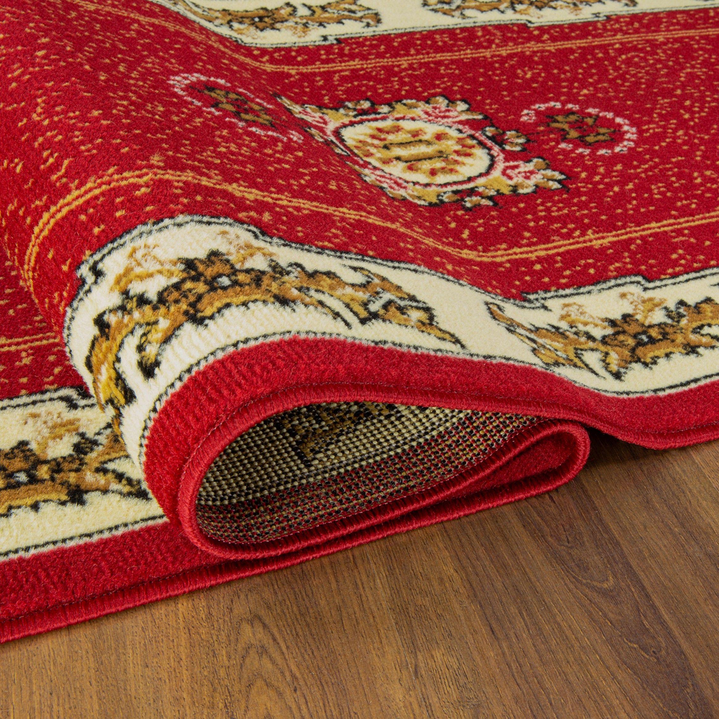 Alfombra Kashan King 4670 Roja 123 x 185 cm-2