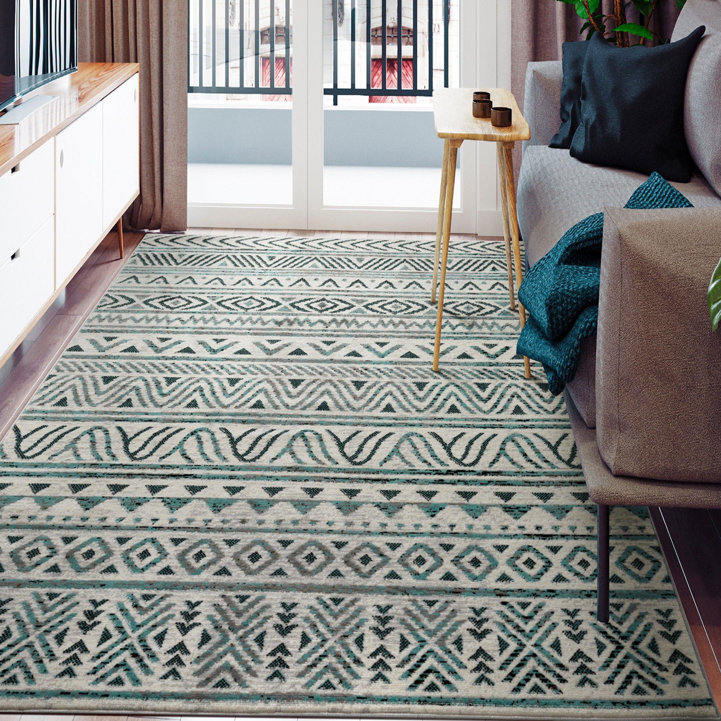 Alfombra Arizona 531 Azul 153 X 213 cm-1