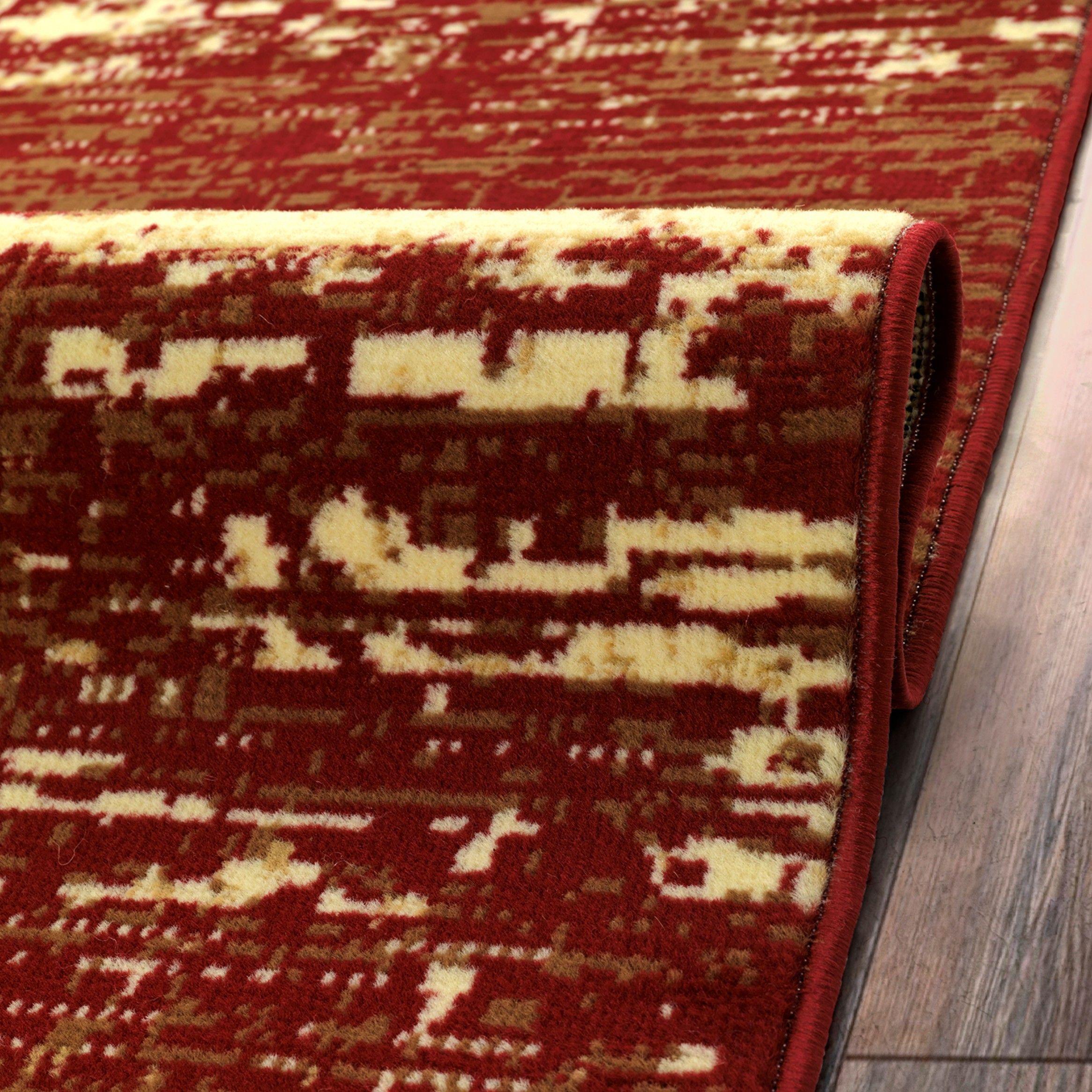 Alfombra Arizona 530 Roja 123 X 185 cm-2