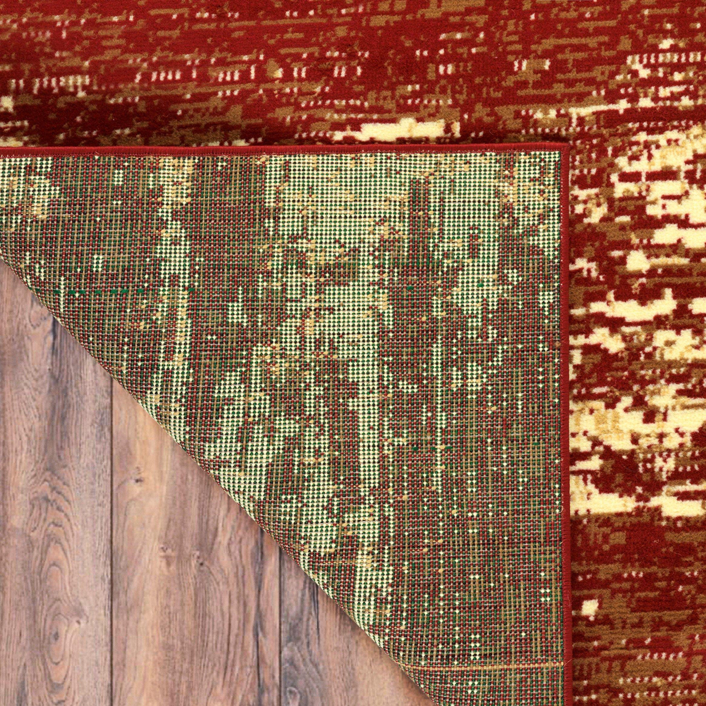 Alfombra Arizona 530 Roja 123 X 185 cm-3