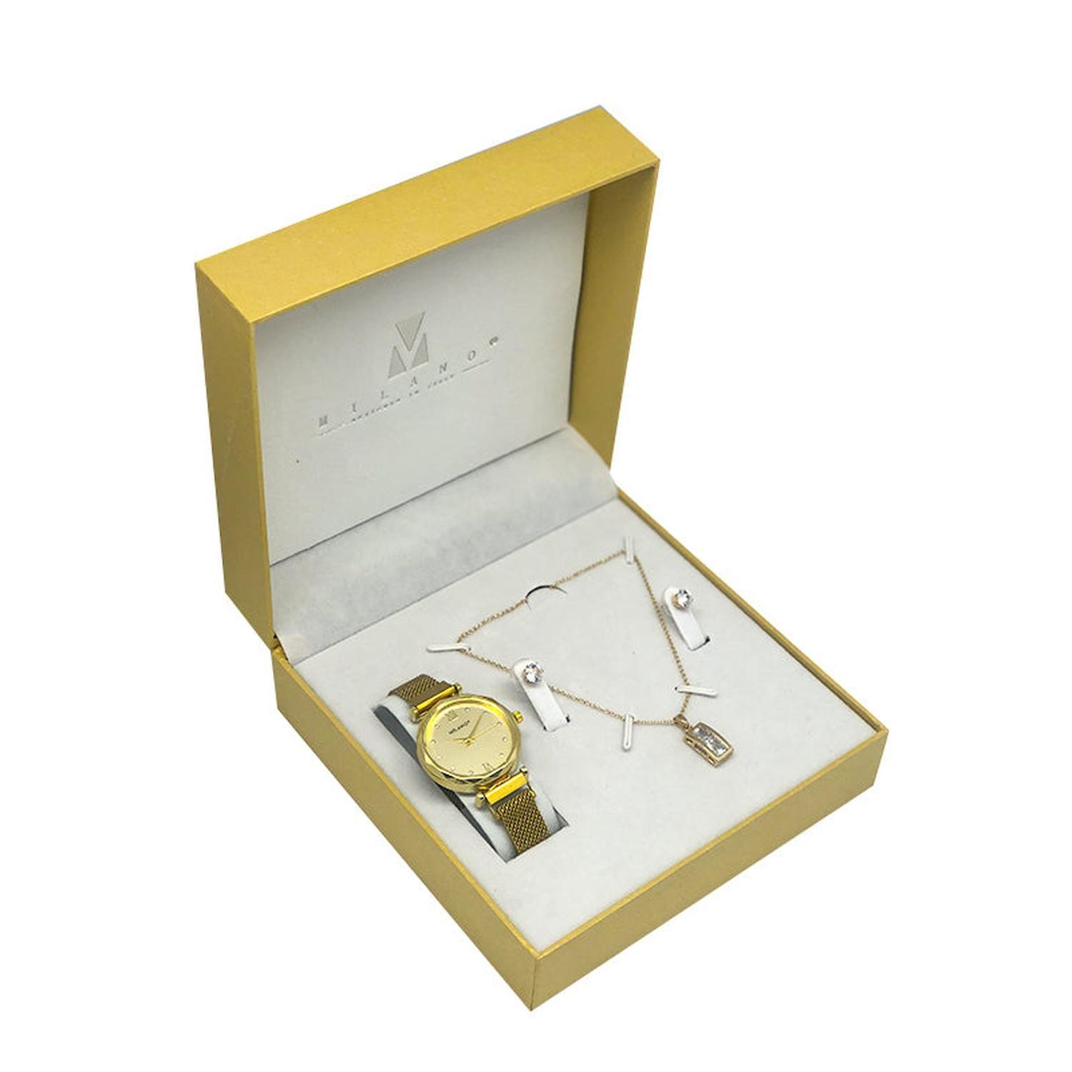 Set Reloj Más Joyas Milano 11004-D1-1