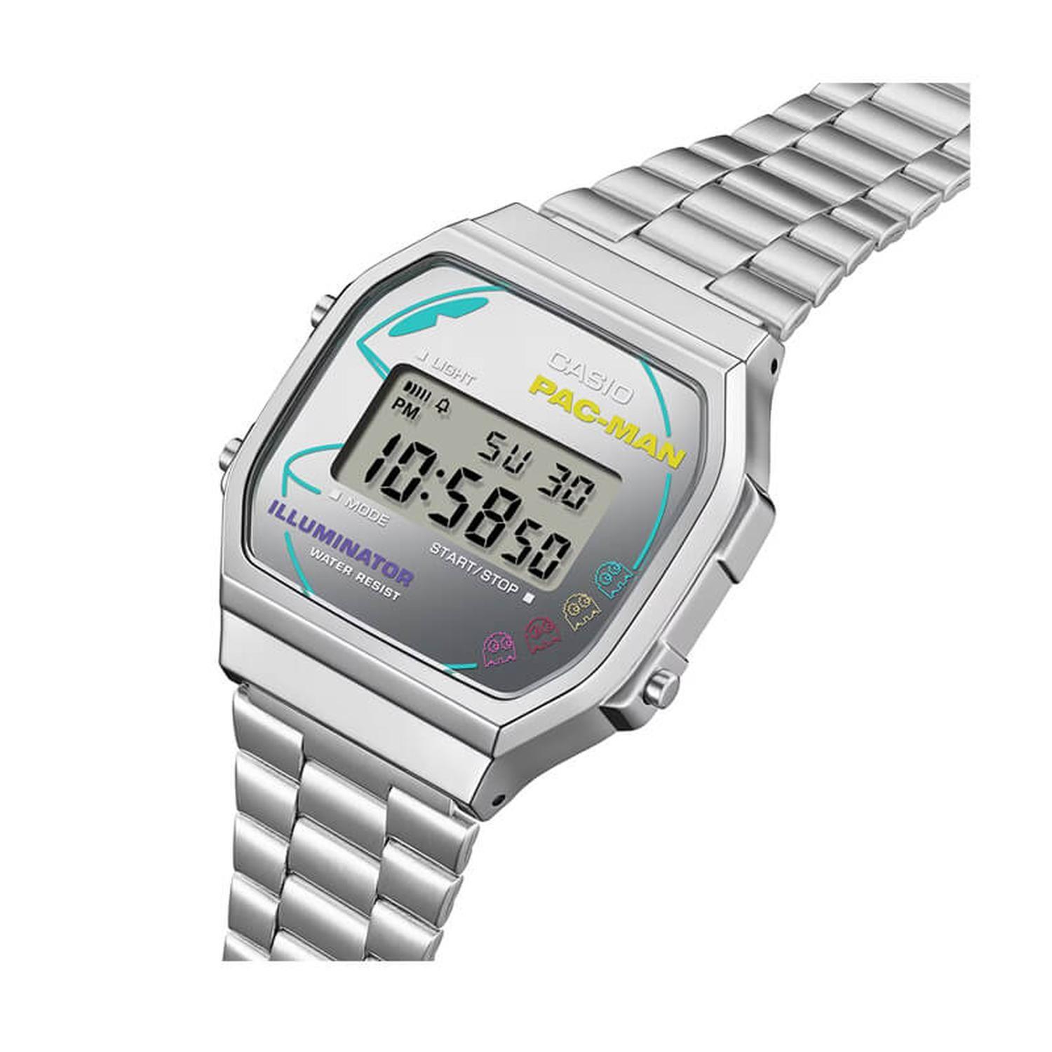Reloj Digital Casio Unisex A168WEPC-7A Pac-Man-2