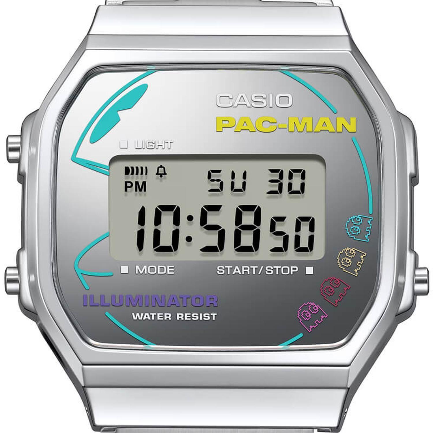 Reloj Digital Casio Unisex A168WEPC-7A Pac-Man-3