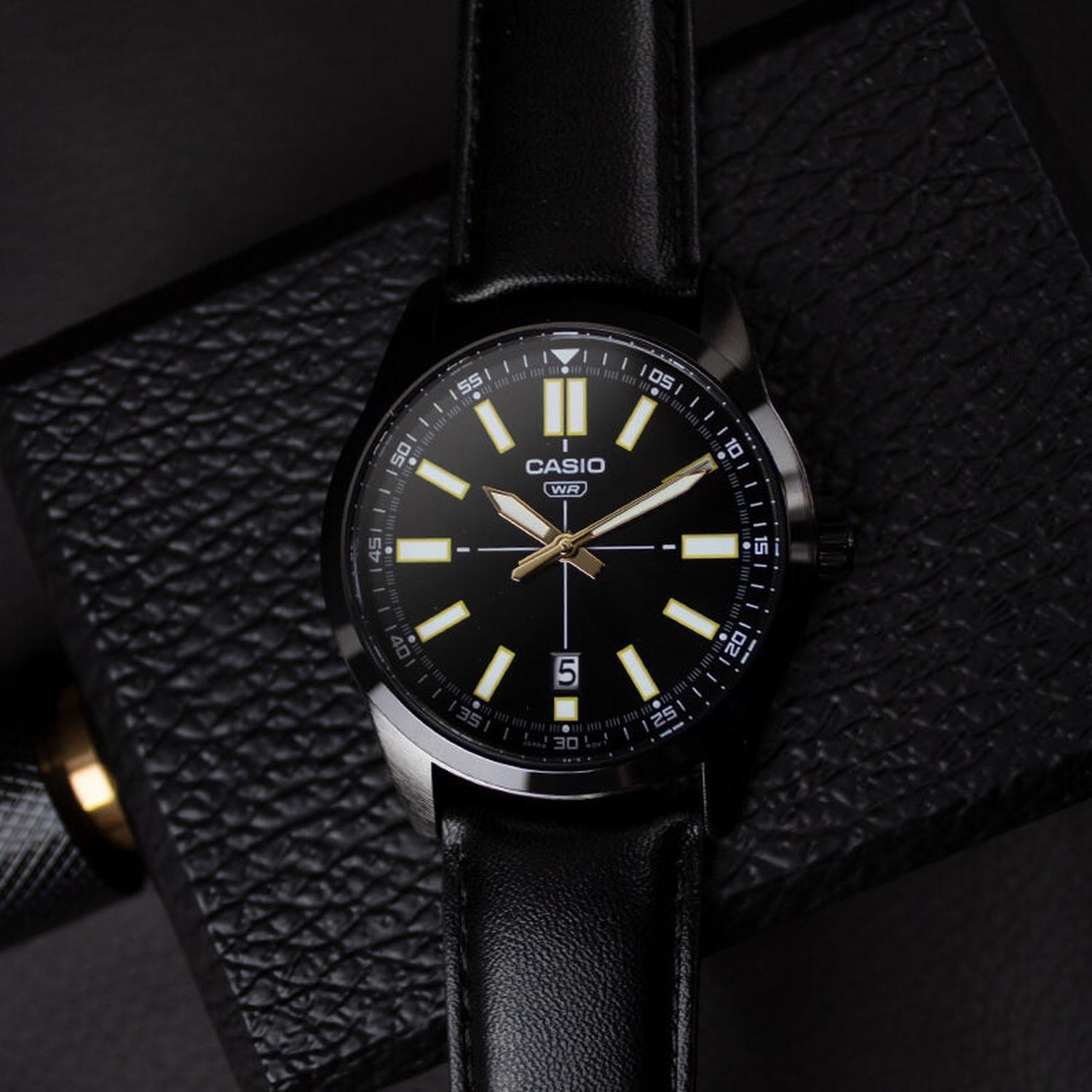 Reloj Casio Análogo Hombre MTP-VD02BL-1E-1