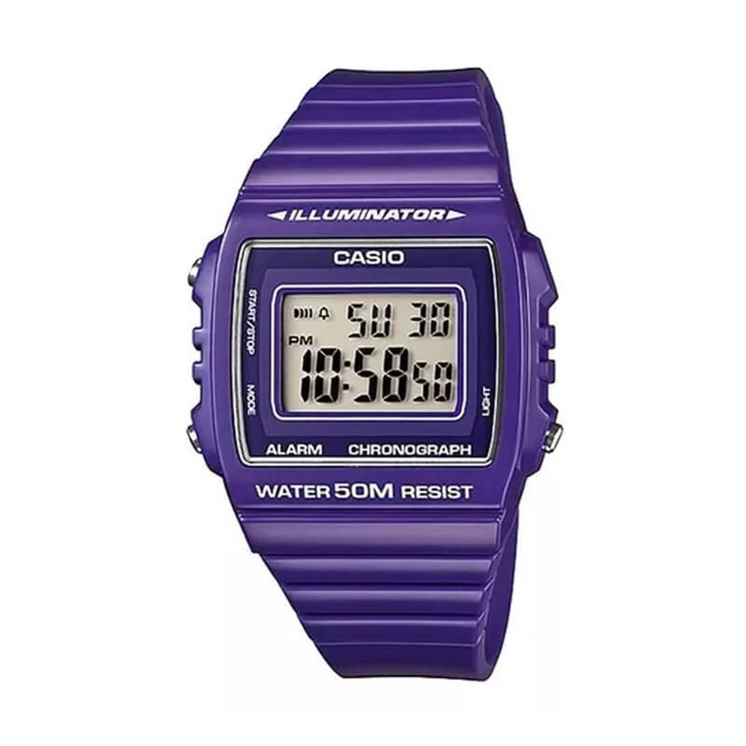 Reloj Digital Casio Unisex W-215H-6A-0