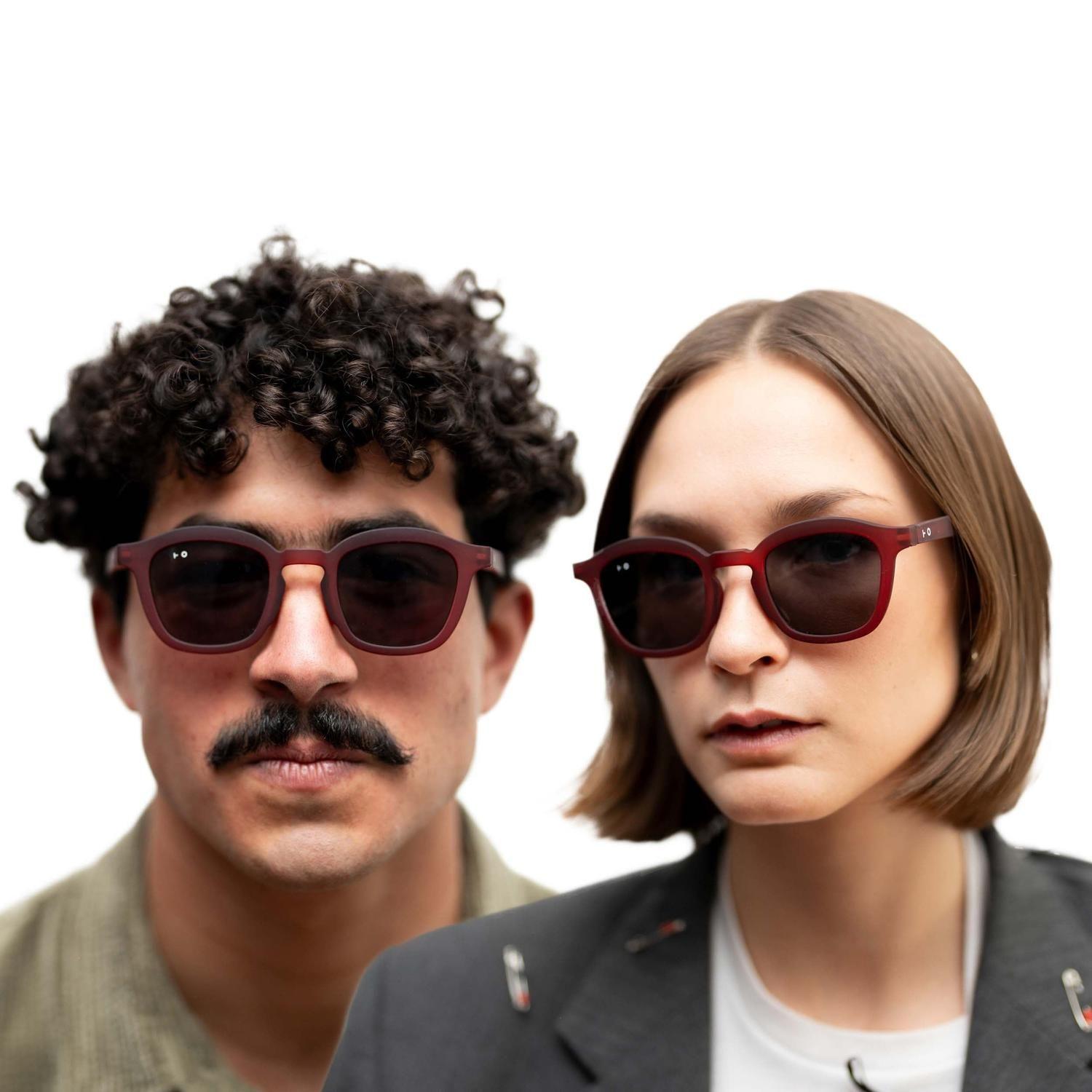 Lentes Inztinto Thom WineRed Unisex-1