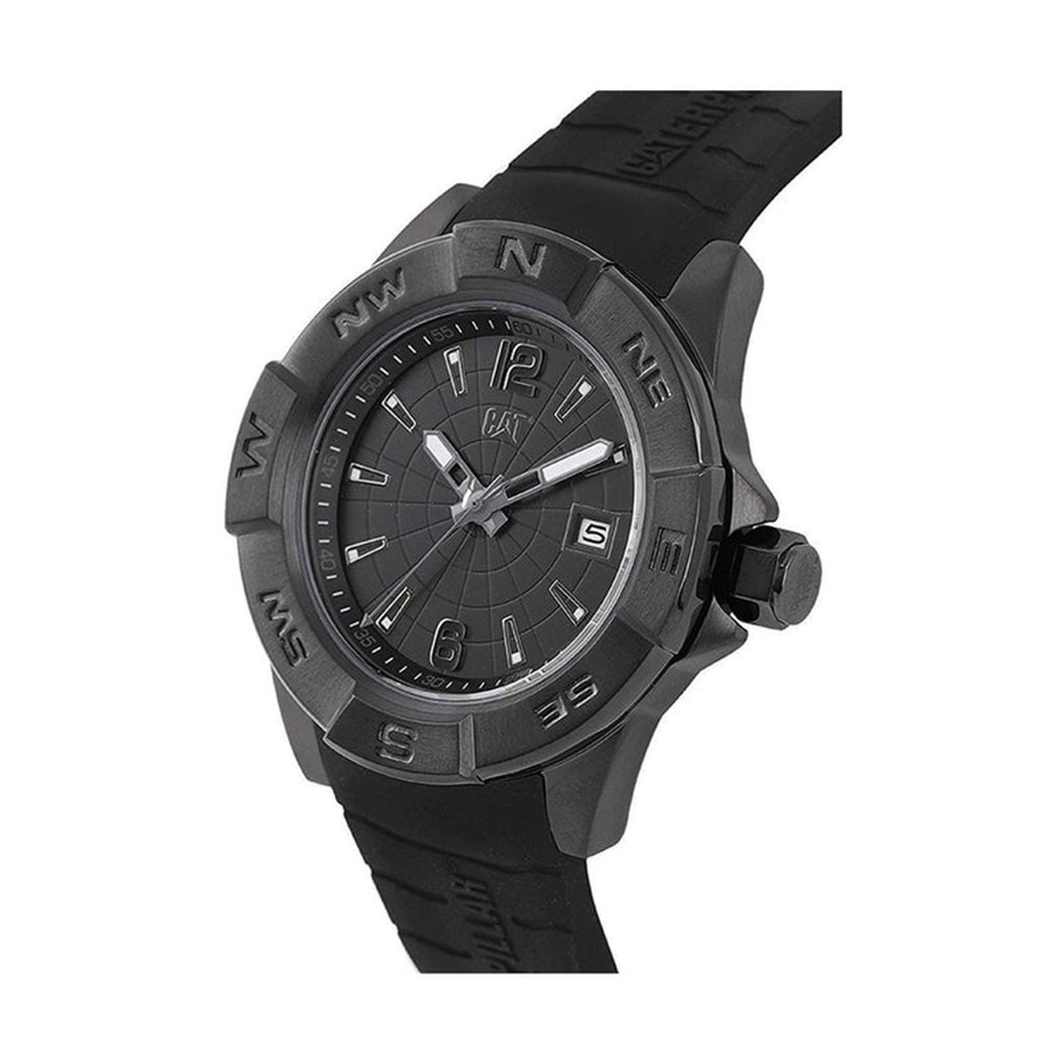 RELOJ CATERPILLAR AF16121131 NORTH - BLACK DIAL / 44 MM / BLACK SILICONE STRAP-1