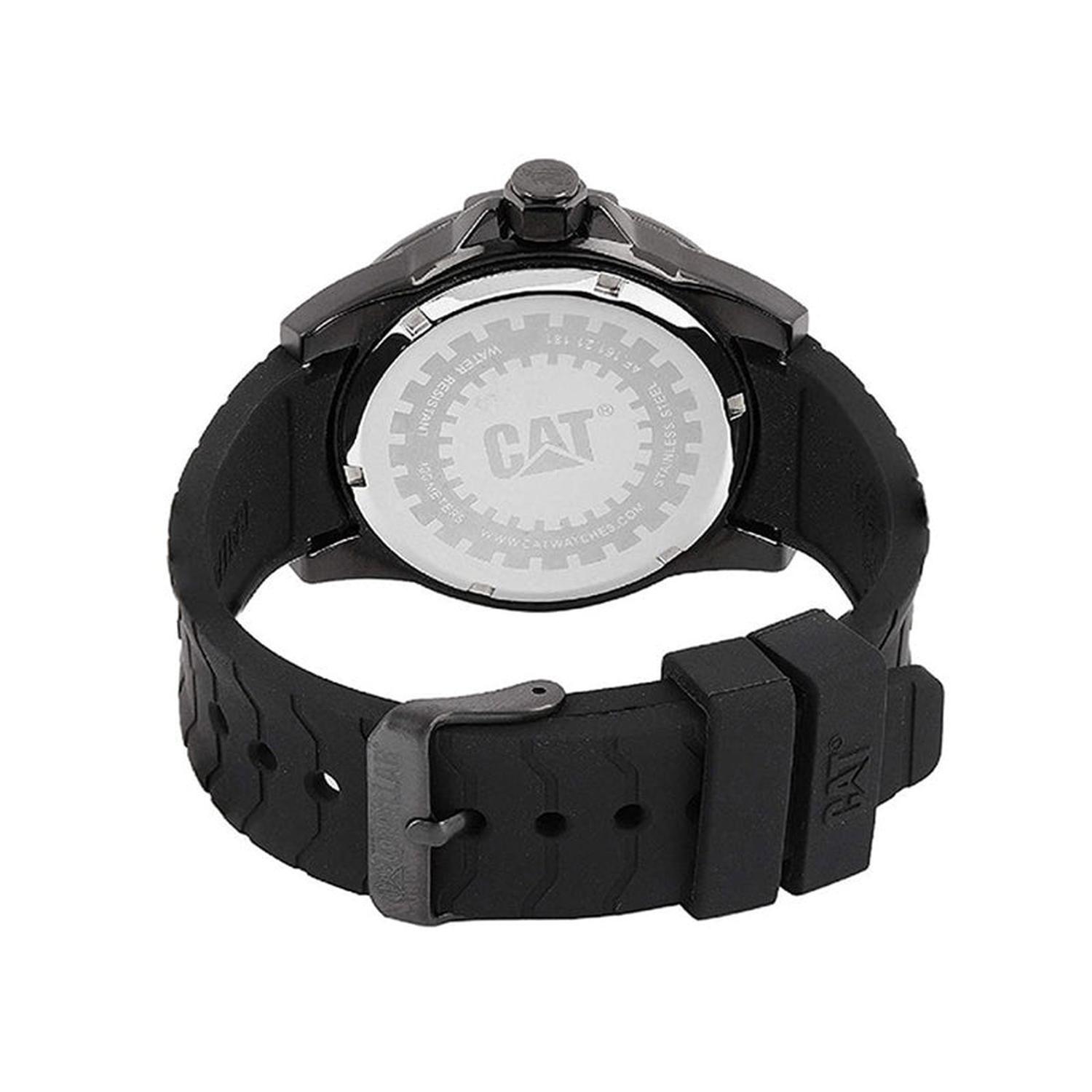 RELOJ CATERPILLAR AF16121131 NORTH - BLACK DIAL / 44 MM / BLACK SILICONE STRAP-3