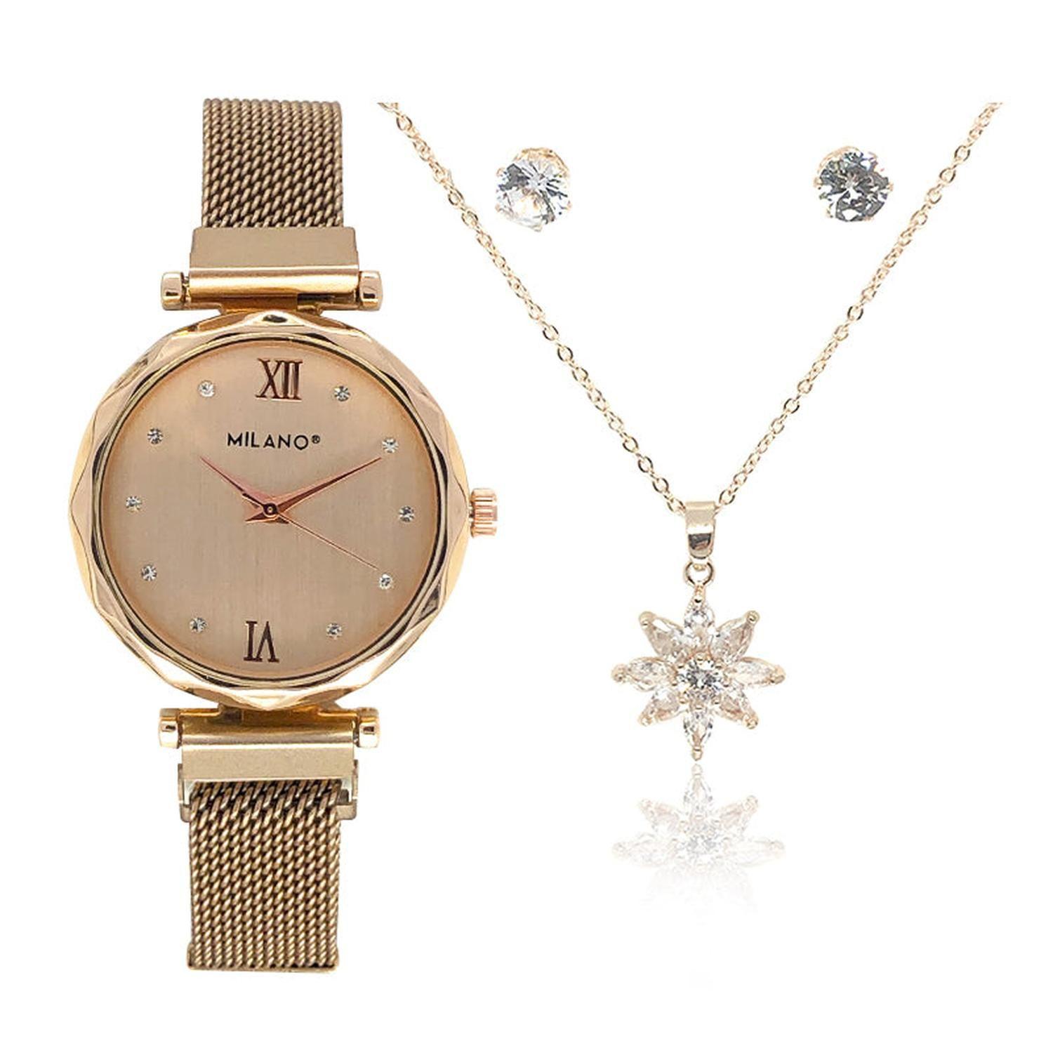 Set Reloj Más Joyas Milano 11004-C1-0