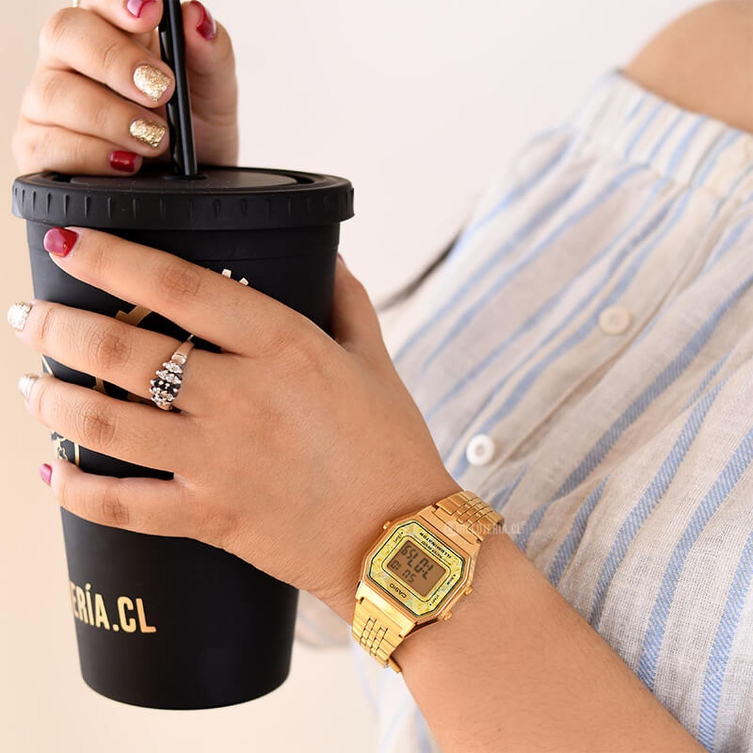 Reloj Casio Digital Mujer LA-680WGA-9C-1
