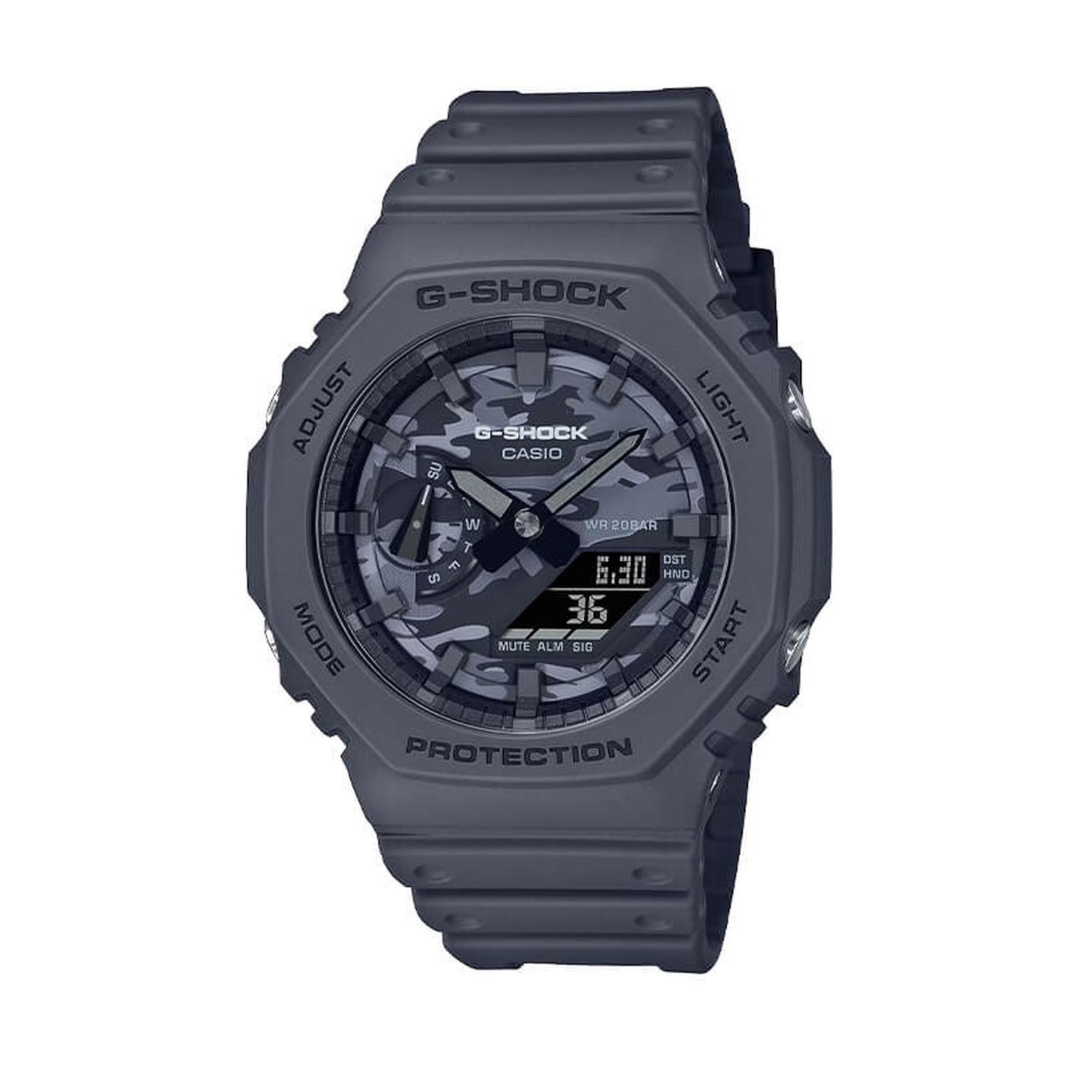 Reloj Digital-Análogo G-Shock Hombre GA-2100CA-8ADR Royal Oak-0