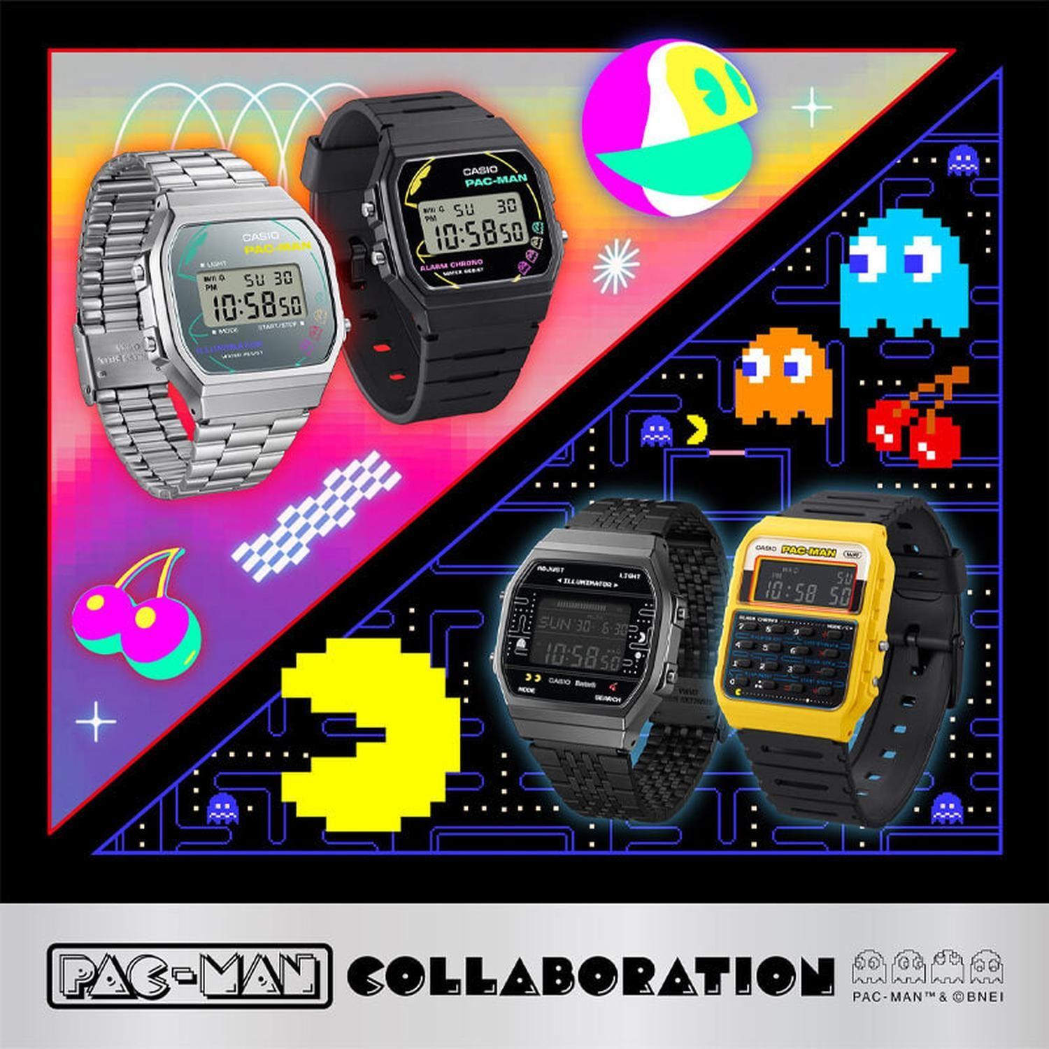 Reloj Digital Casio Unisex F-91WPC-1A Pac-Man-7