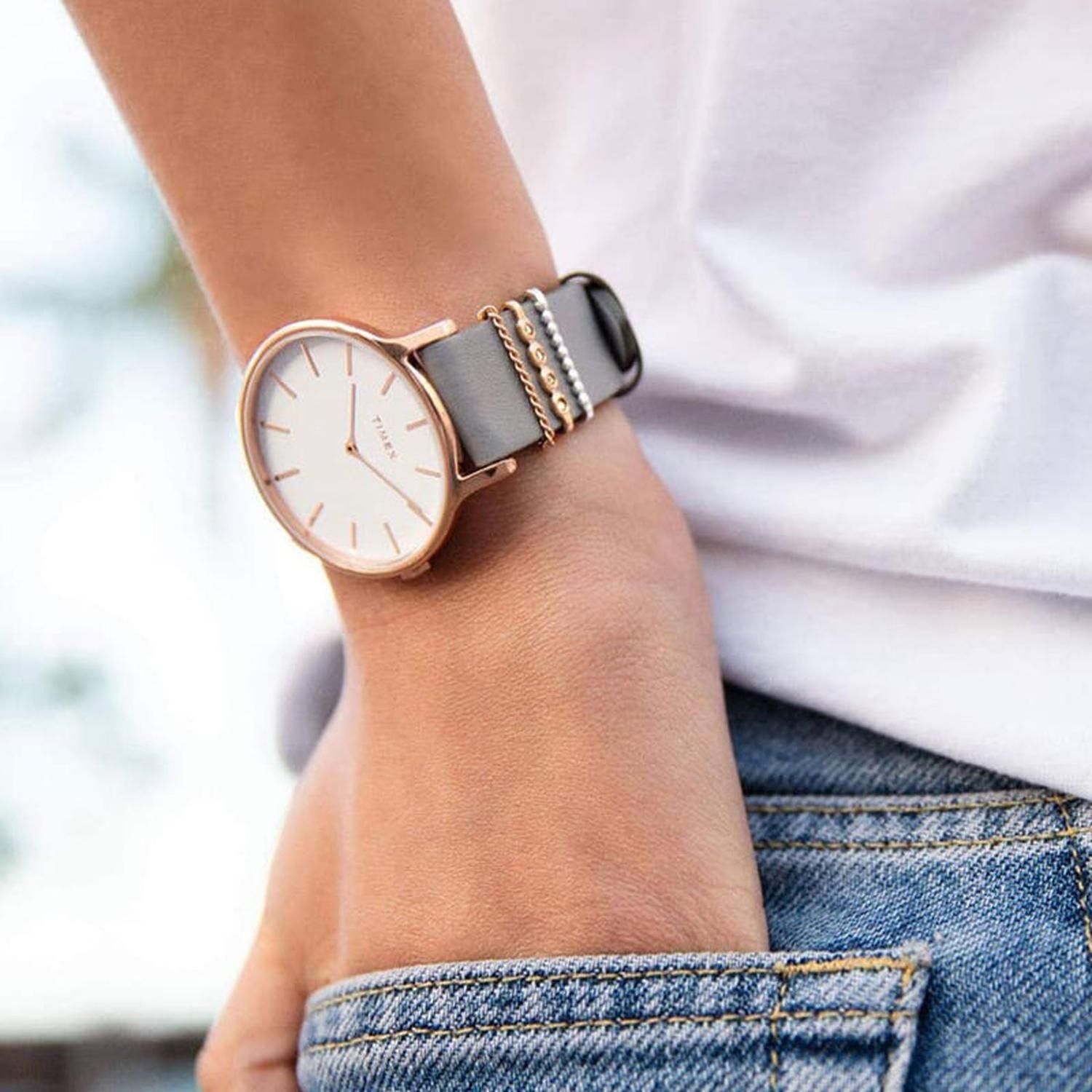 Reloj Timex Análogo Mujer TW2T45400-3