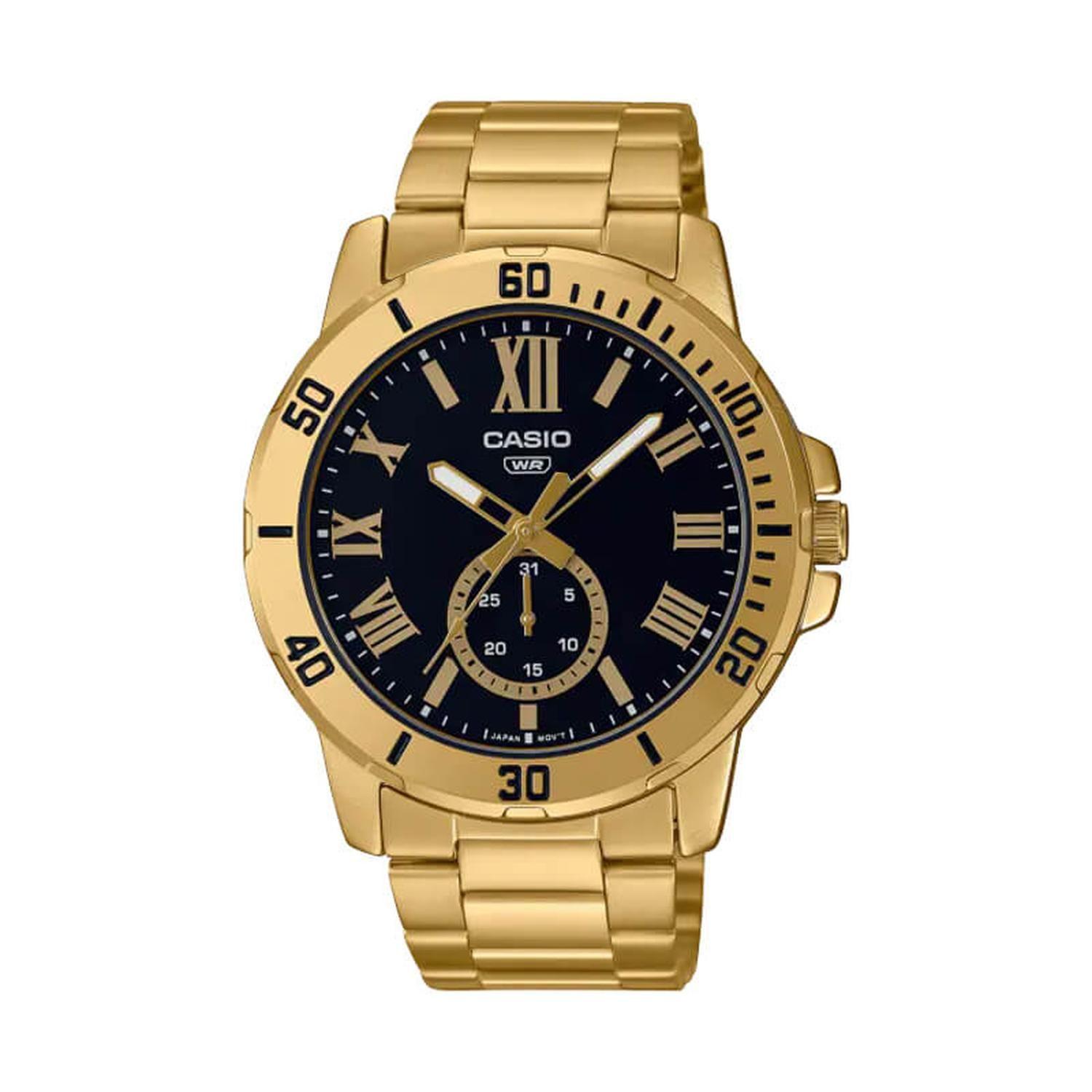 Reloj Casio Análogo Hombre MTP-VD200G-1B-0