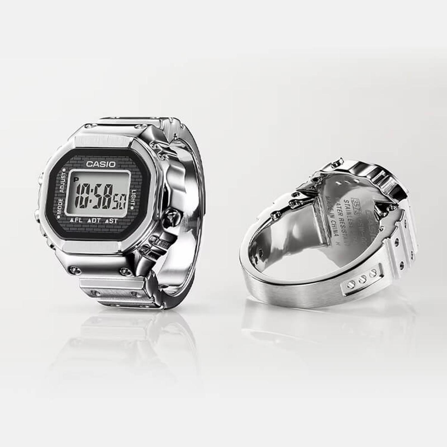 Anillo Reloj Casio Unisex CRW-001-1DR-1