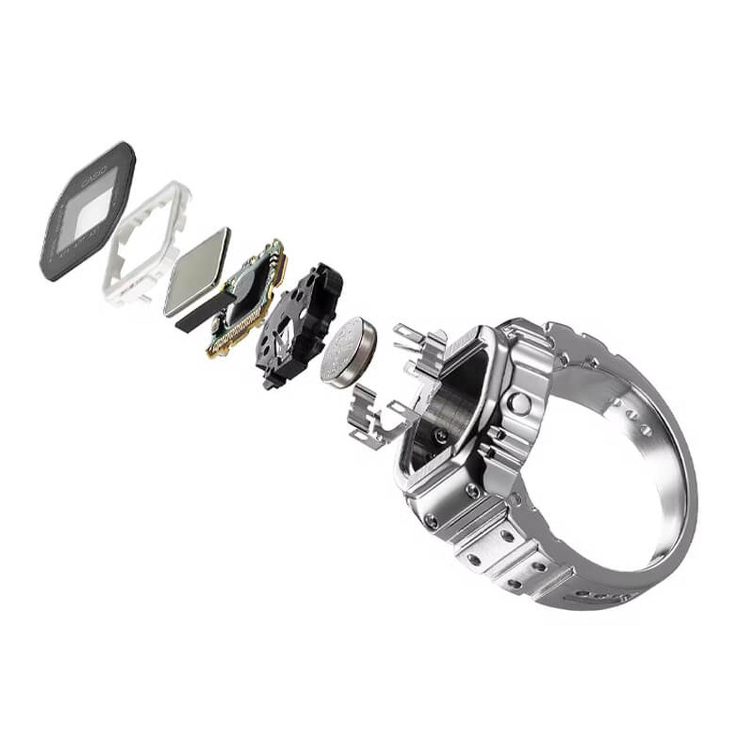 Anillo Reloj Casio Unisex CRW-001-1DR-2