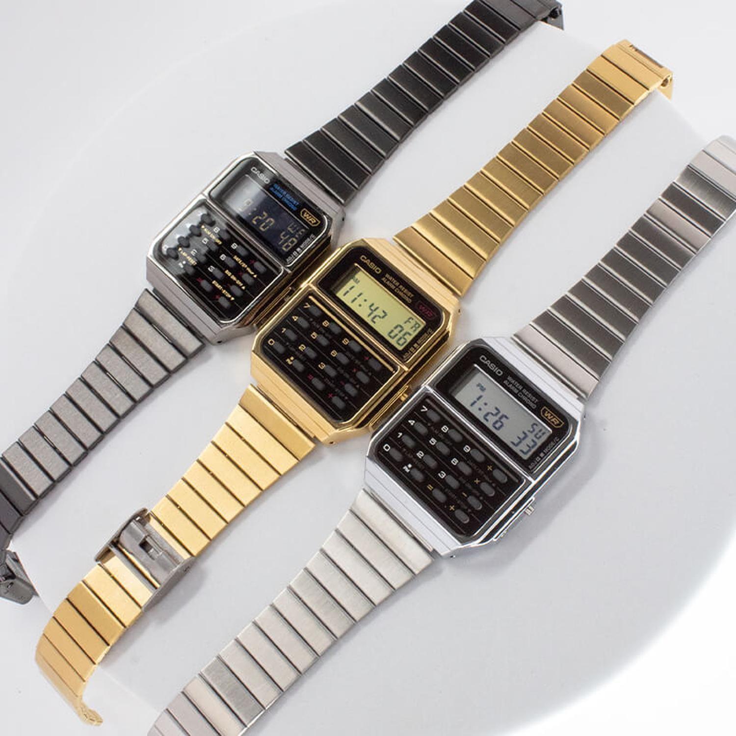 Reloj Digital Casio Unisex CA-500WEGG-1B-2