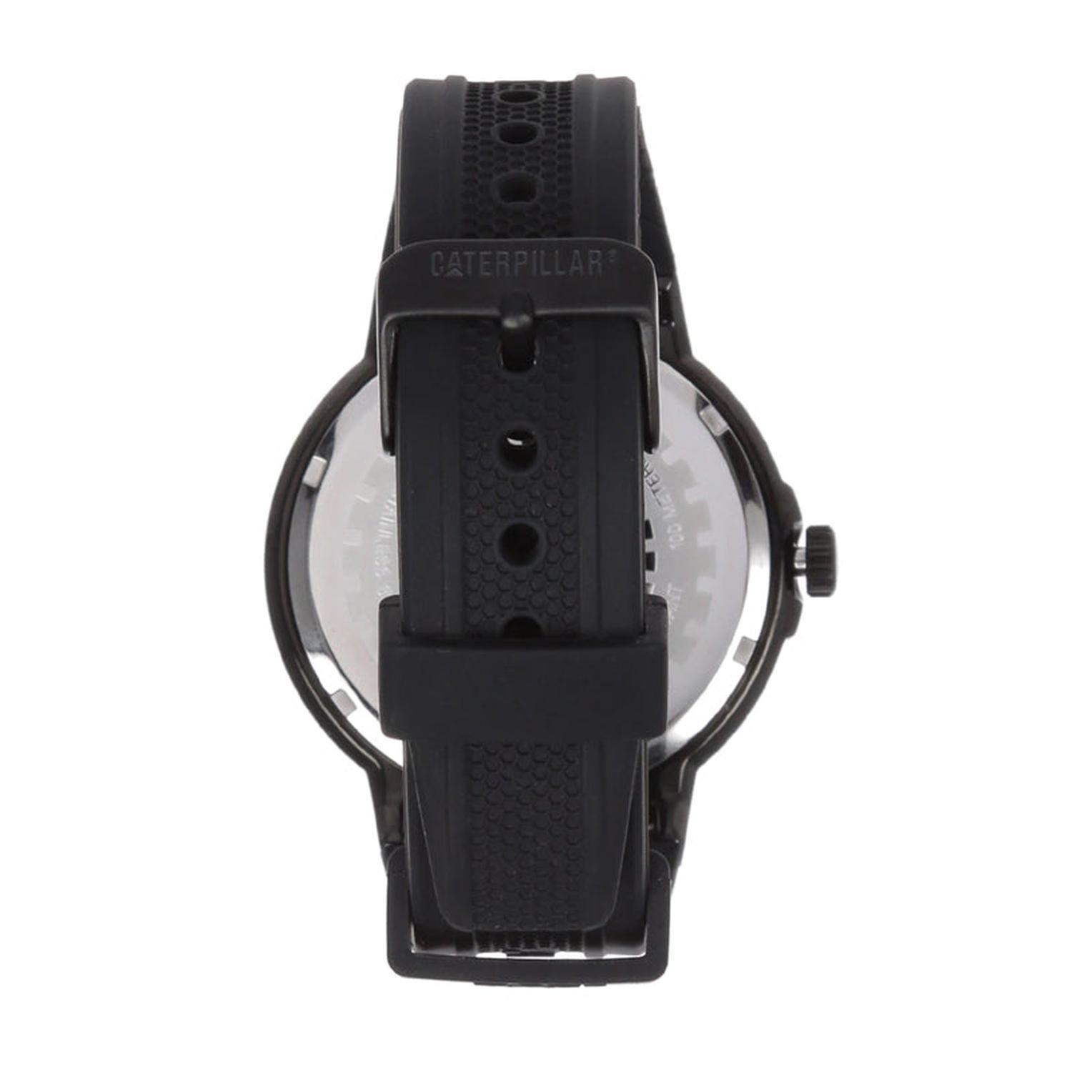 RELOJ CATERPILLAR SH16121131 SHOCK SLIM - BLACK GUN DIAL / 43.5MM / BLACK SILICONE STRAP-1